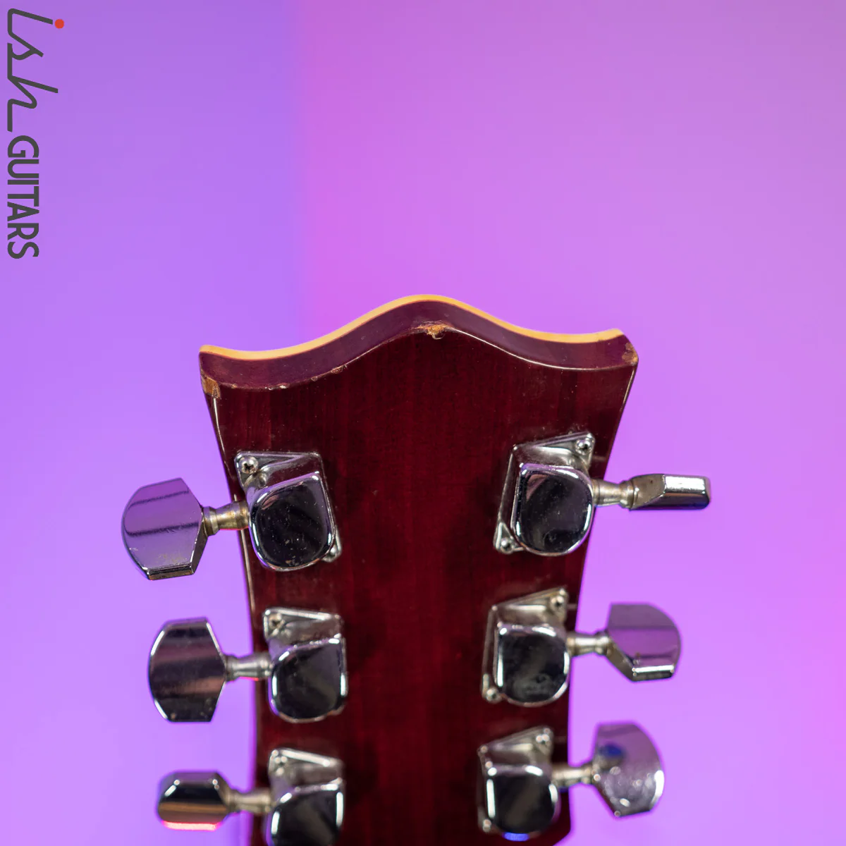 1970s Lark Japanese Les Paul Copy Cherry Sunburst - Image 13