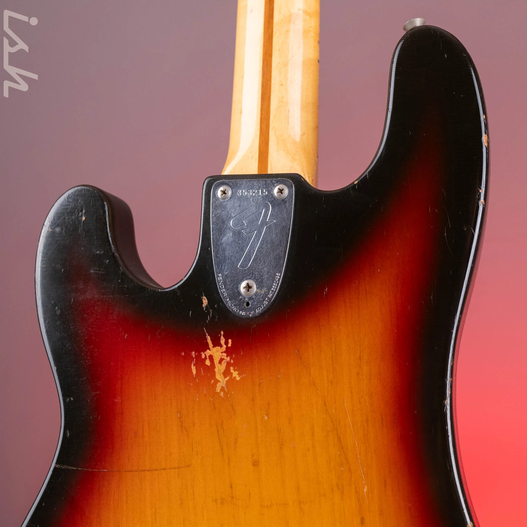 1972 Fender Telecaster Bass Sunburst - Image 13