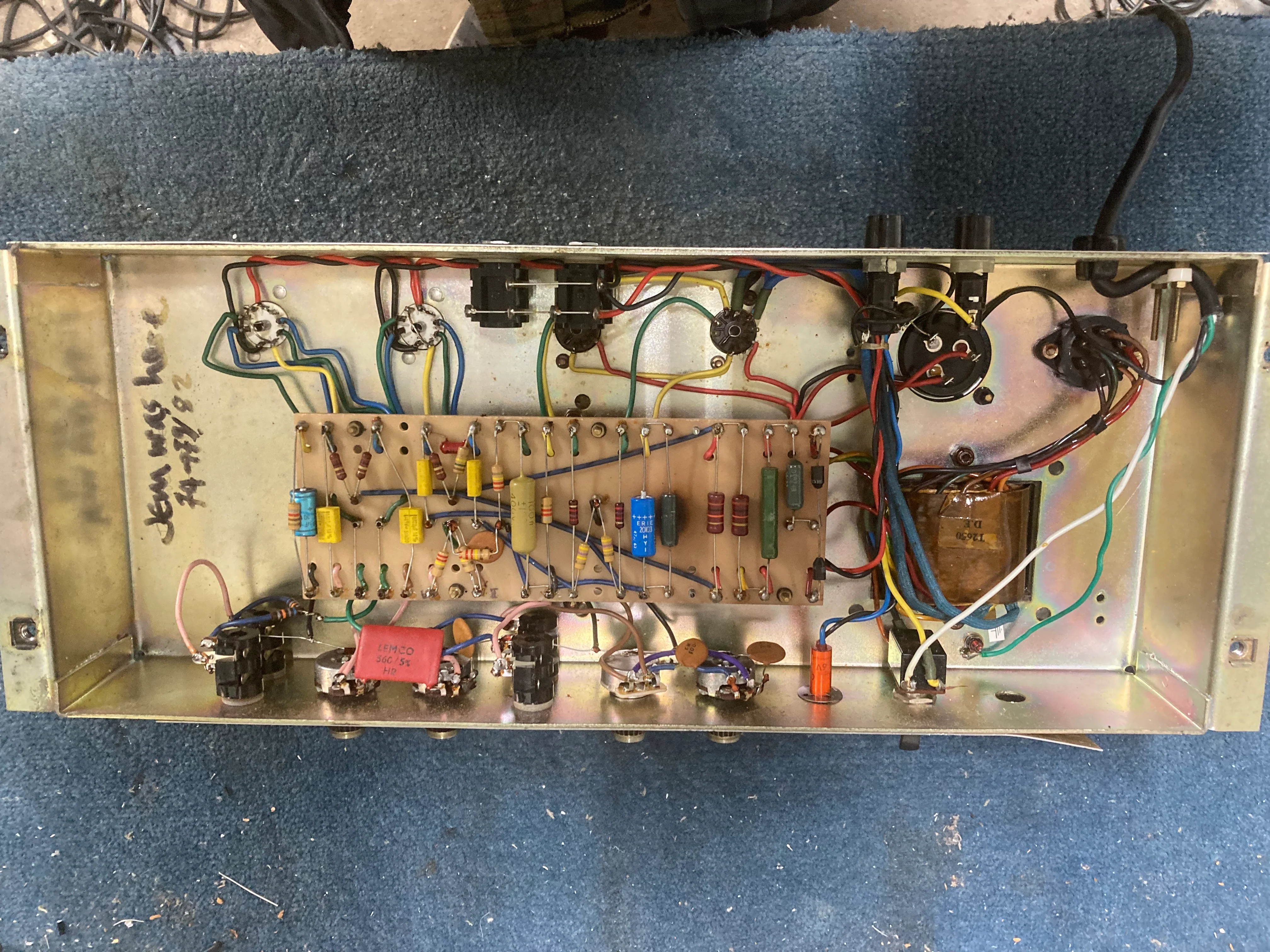 1972 Marshall JMP Lead & Bass 20 - Image 13