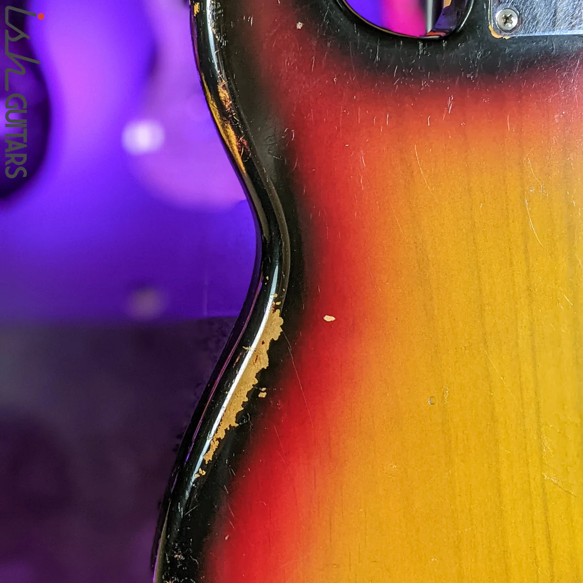 1973-74 Fender Precision Bass Sunburst w/ New Fender USA Neck - Image 8