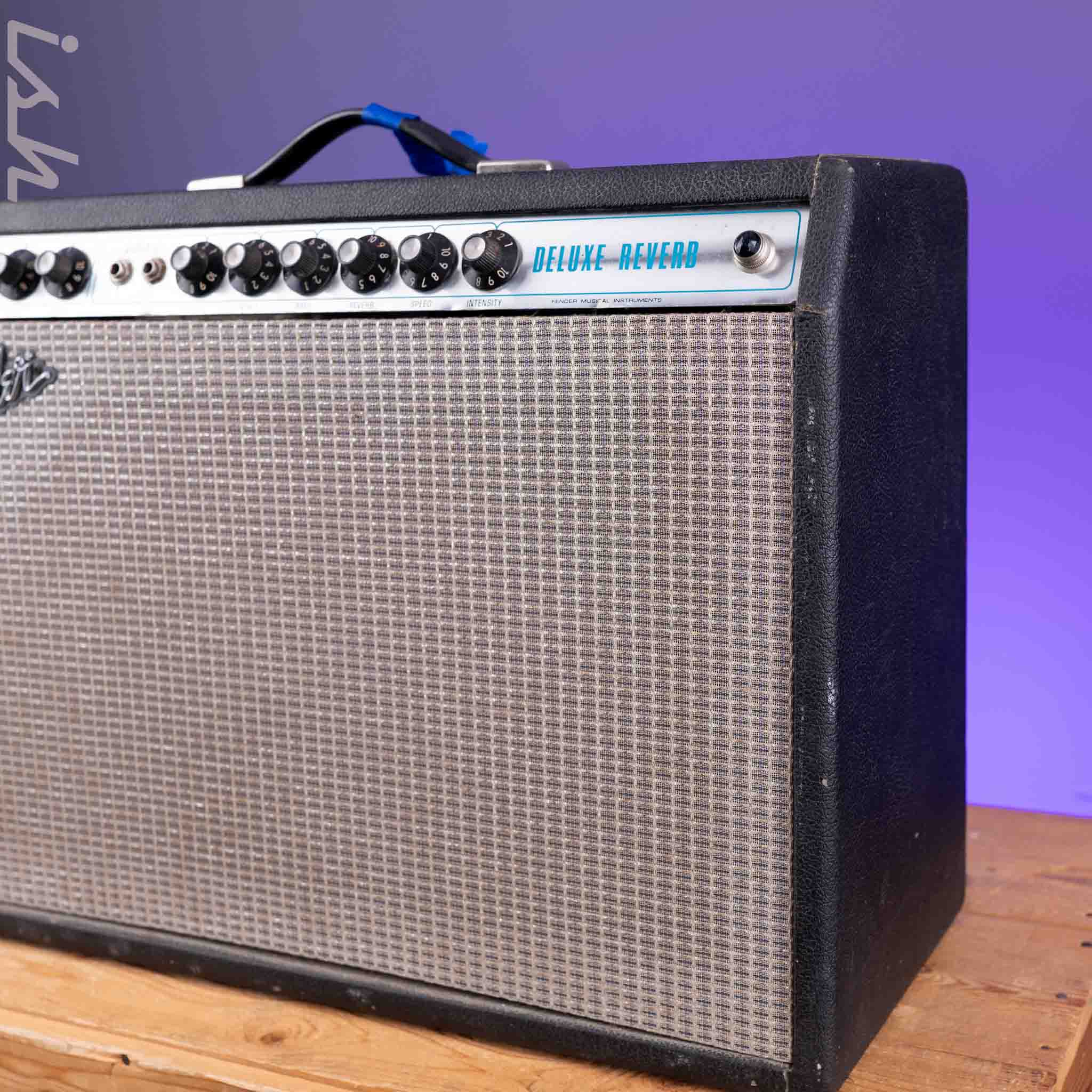 1973 Fender Deluxe Reverb Combo Amp - Image 4