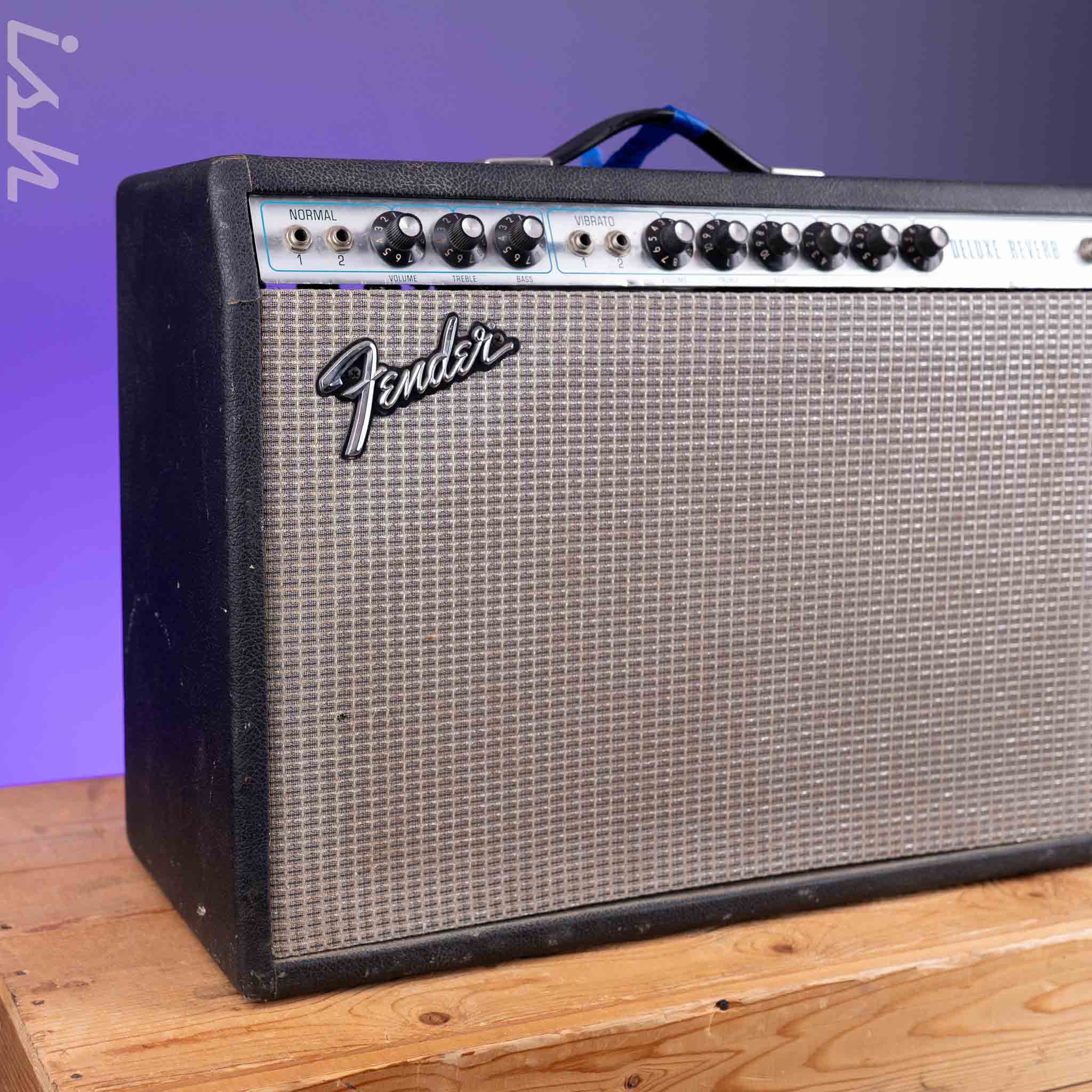 1973 Fender Deluxe Reverb Combo Amp - Image 5