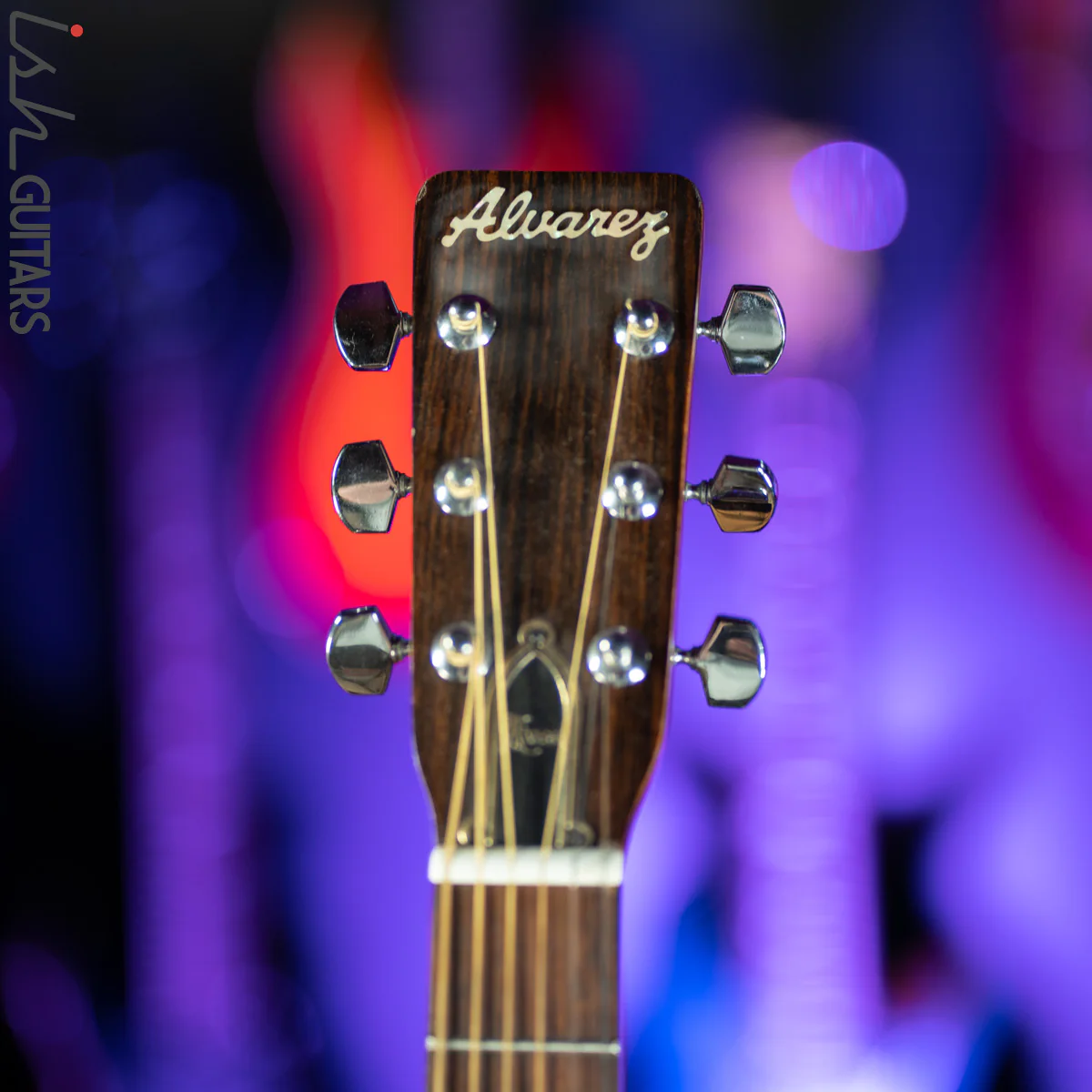1974 Alvarez 5043 Acoustic Guitar Natural - Image 6