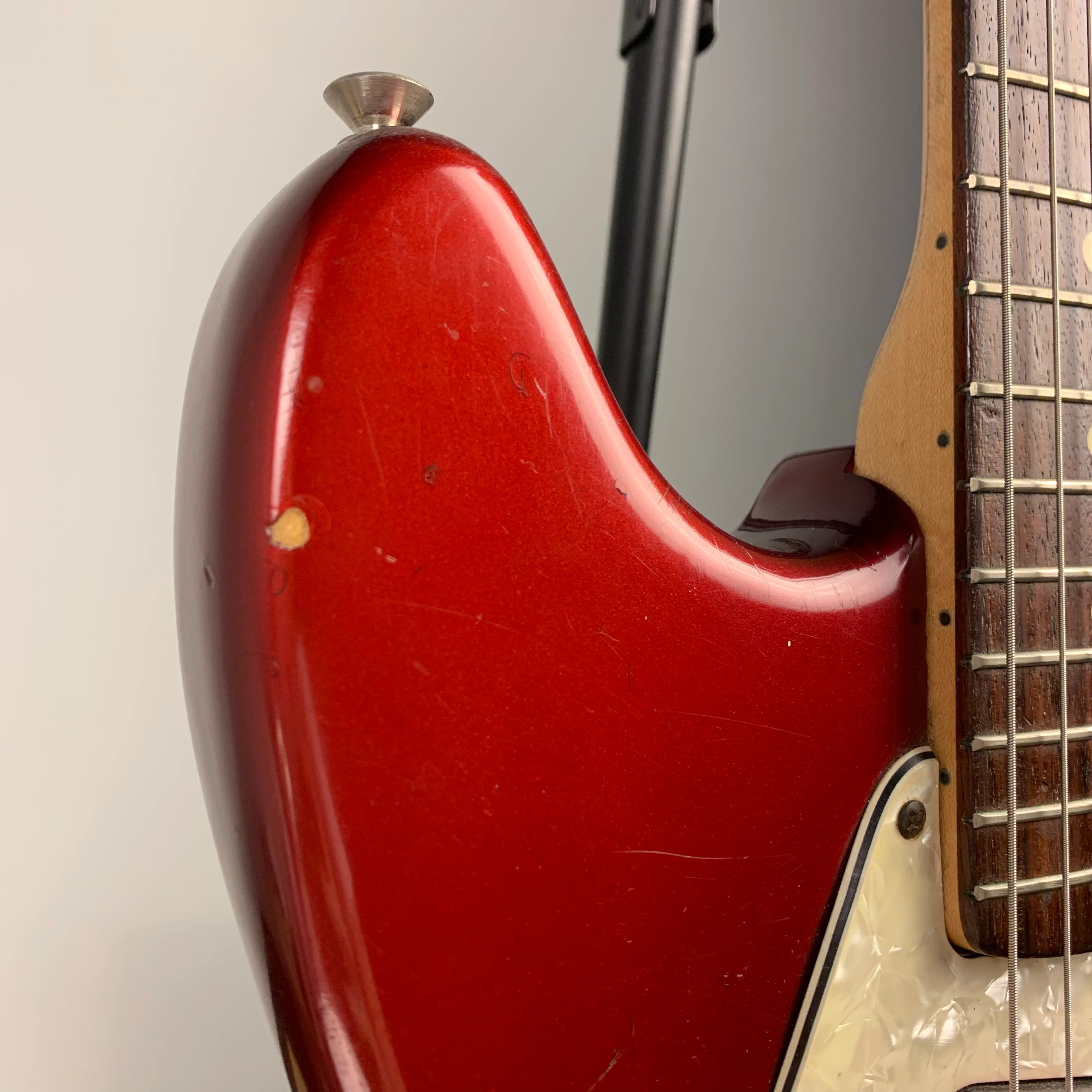 1973 1974 Fender Mustang Red with Competition Racing Stripes (DEMO VIDEO) - Image 21