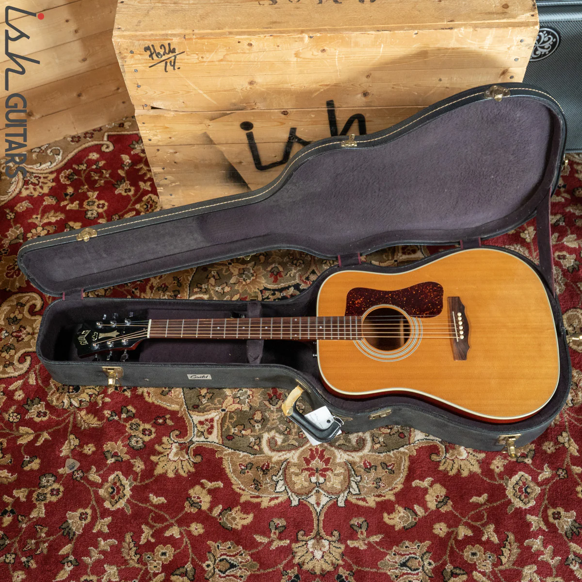 1974 Guild D-40 Natural - Image 20