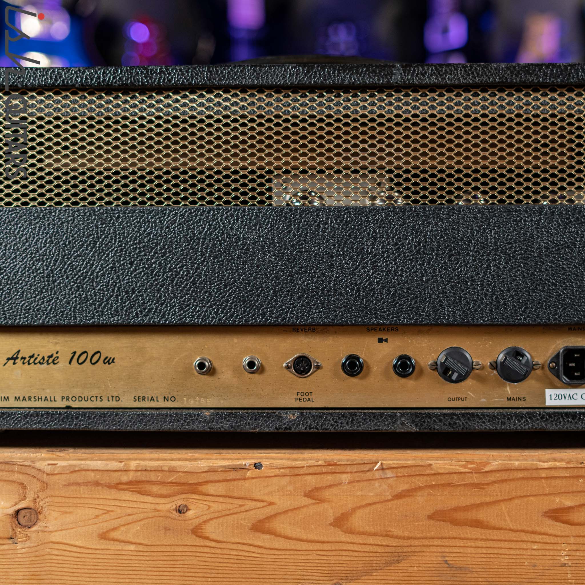 1974 Marshall Artisté 100w Amplifier Head - Image 14