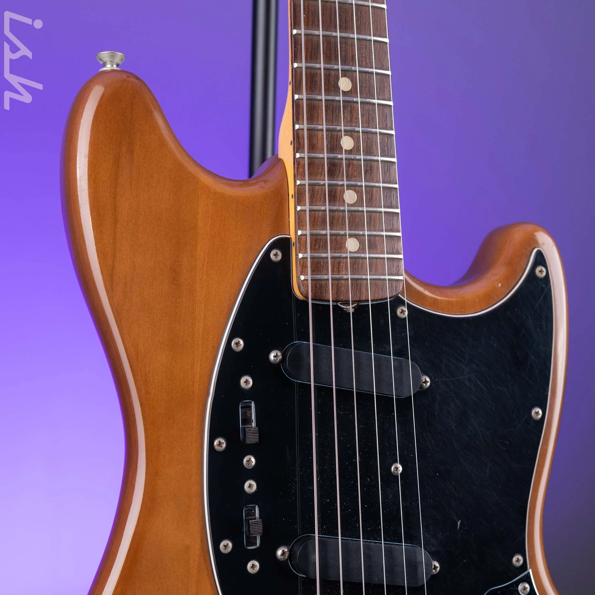 1975 Fender Mustang Mocha - Image 3