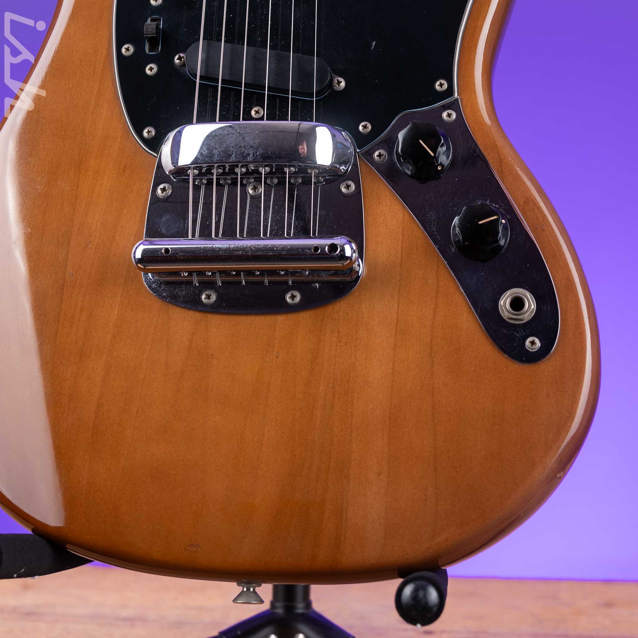 1975 Fender Mustang Mocha - Image 4