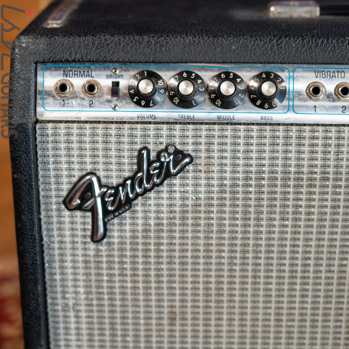 1975 Fender Twin Reverb Silverface - Image 3