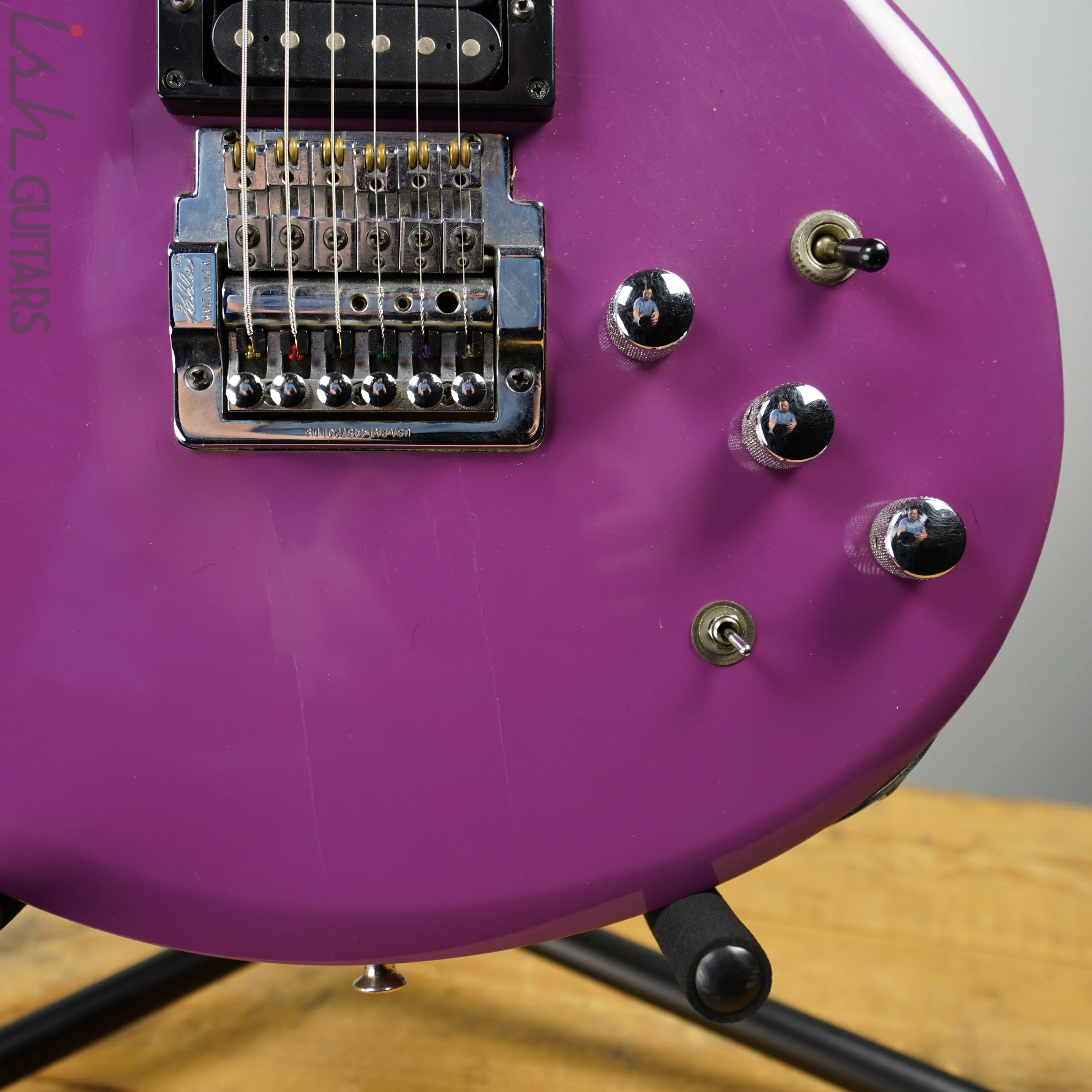 1975 Gibson L6-S Hot Pink Refin w/ Kahler - Image 4