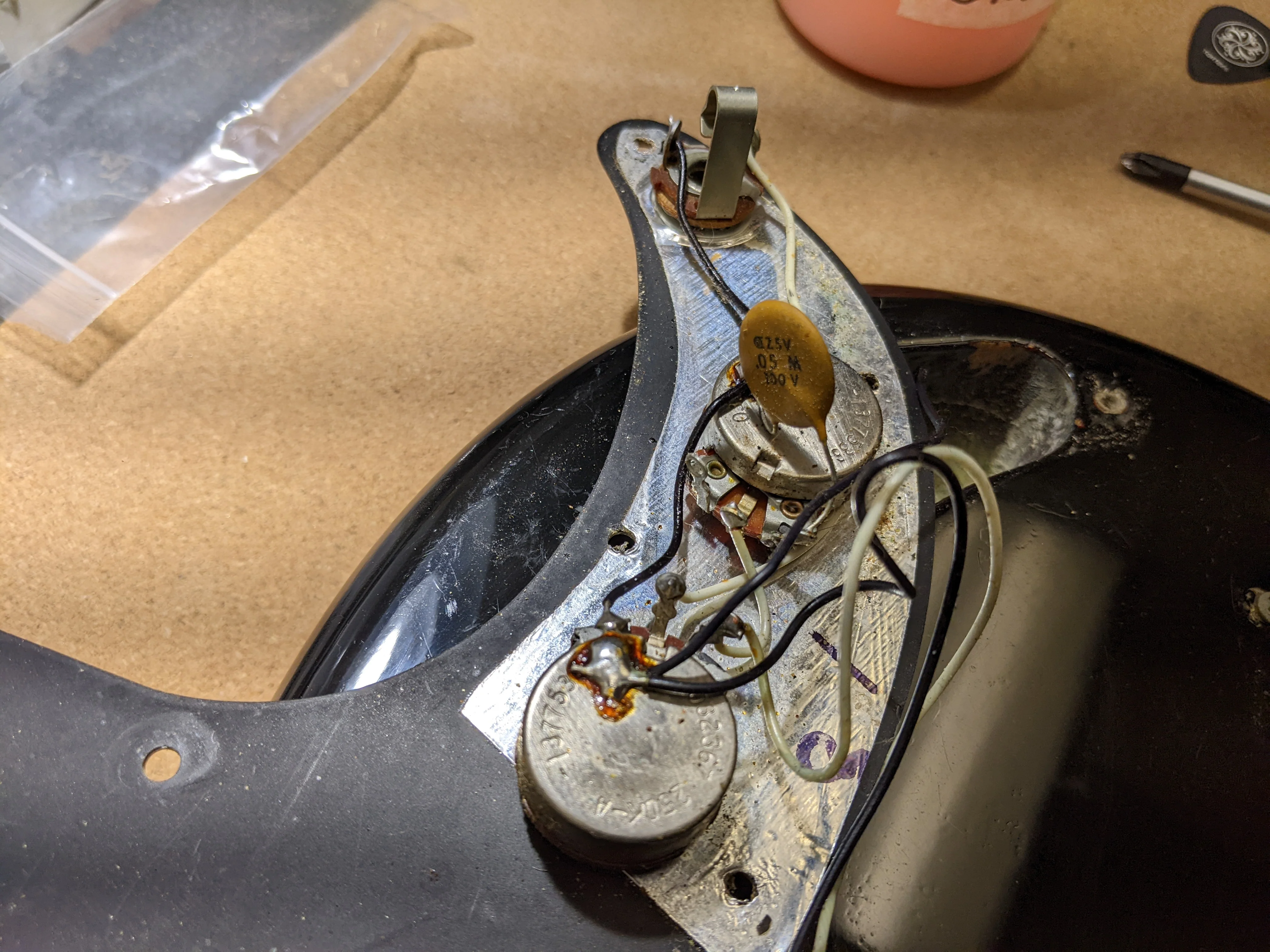 1976 Fender Precision Bass Black - Image 27