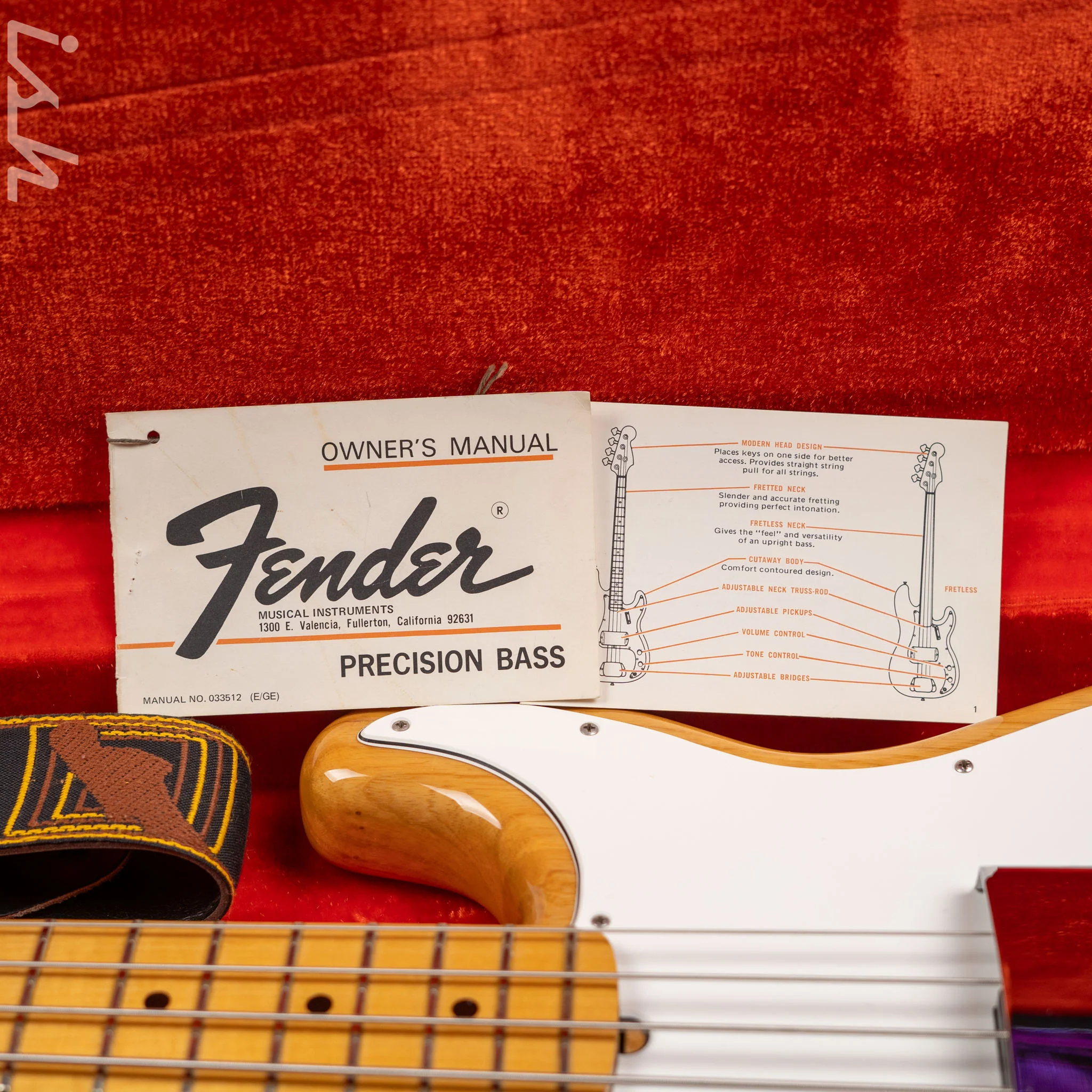1976 Fender USA Precision Bass Natural - 1 Owner, Original Receipt - Image 16