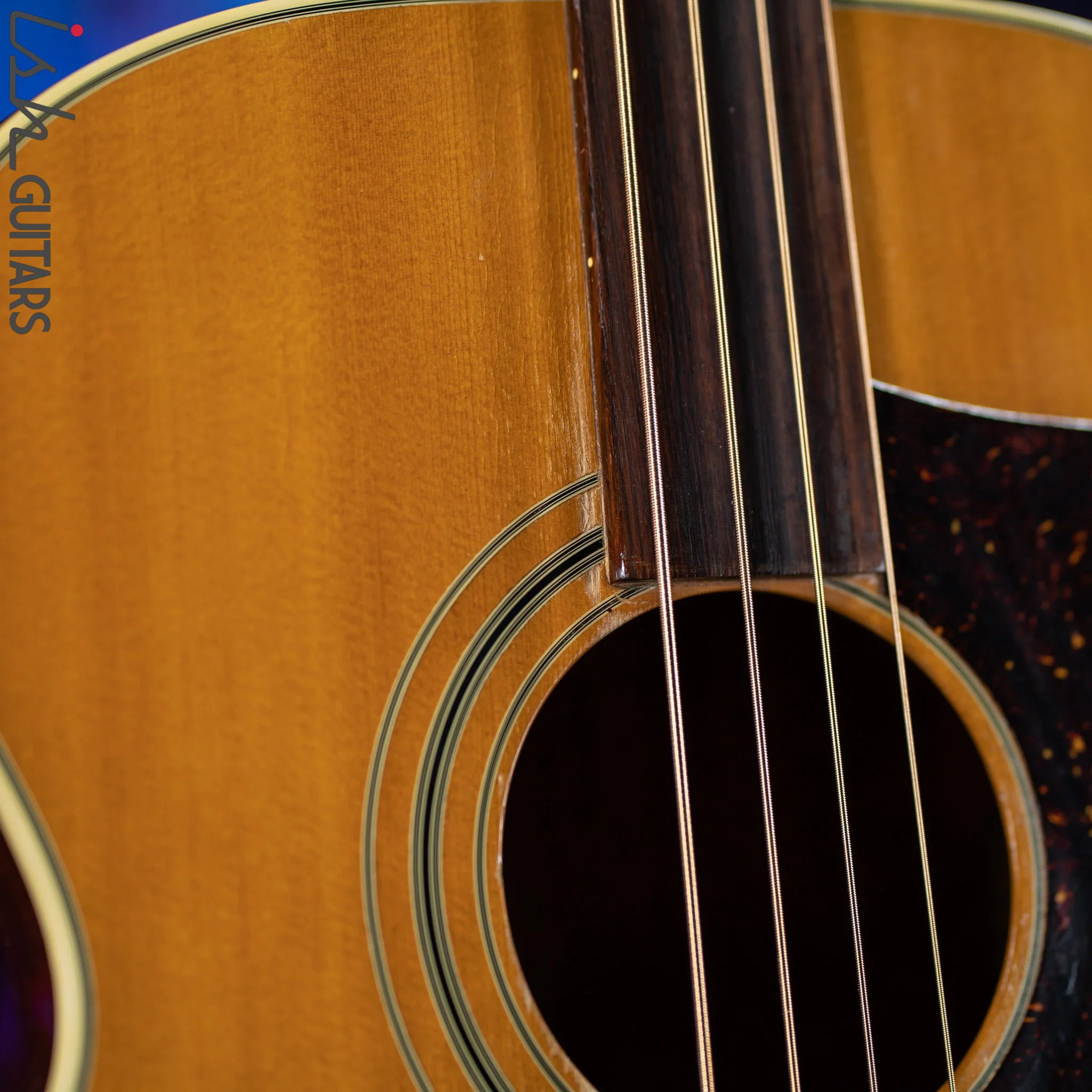 1976 Guild B5O NT Fretless Acoustic Bass Guitar Natural - Image 10