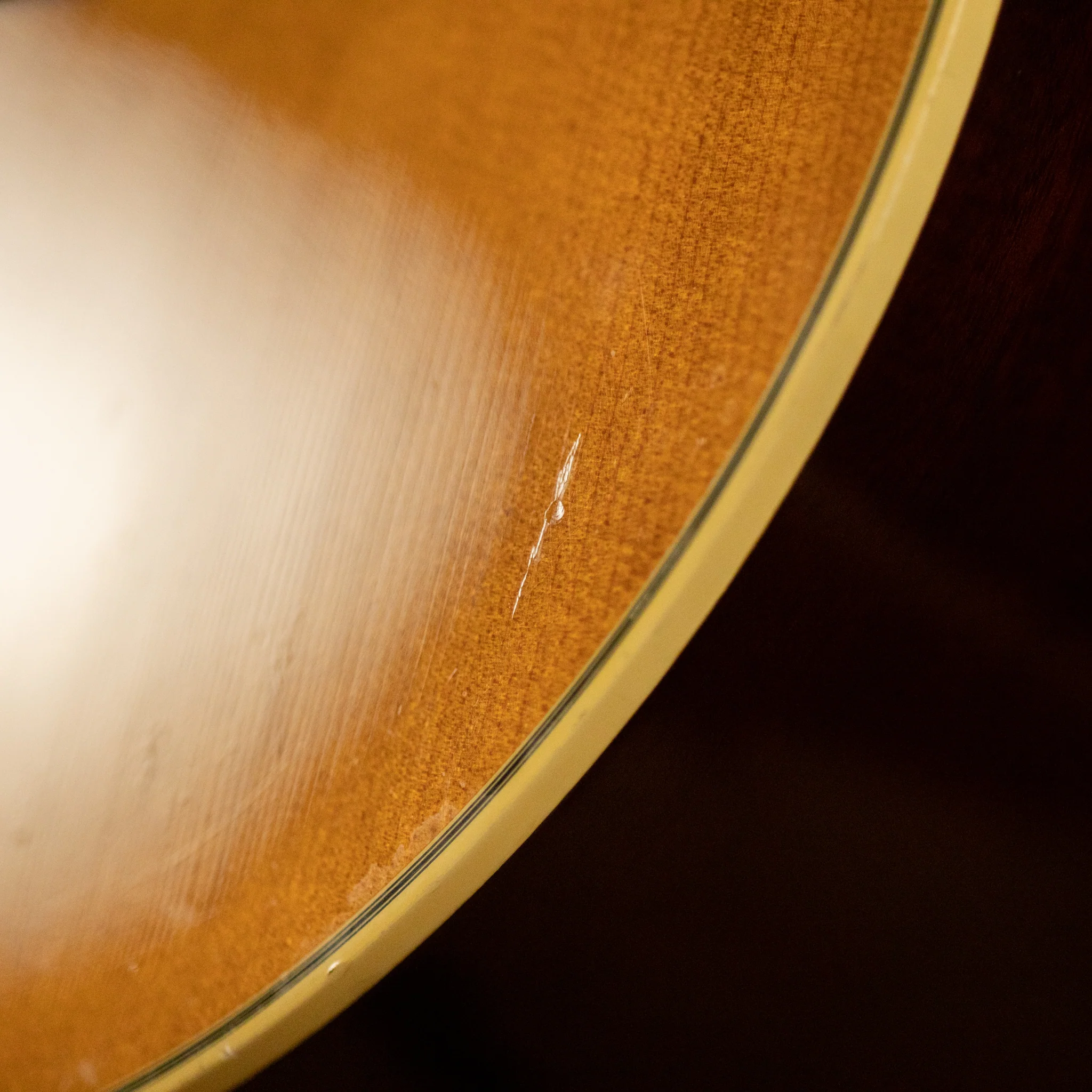 1976 Guild B5O NT Fretless Acoustic Bass Guitar Natural - Image 13