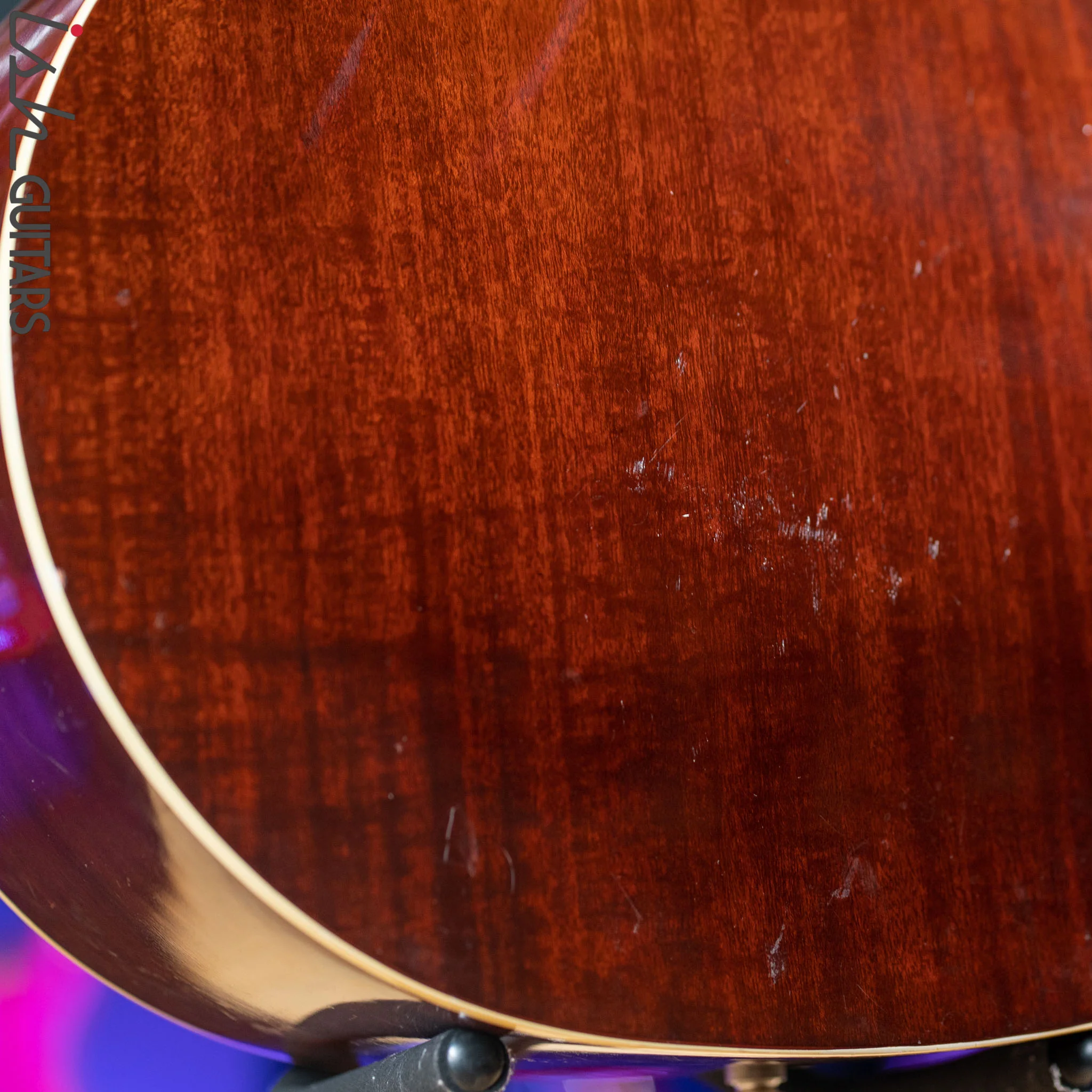 1976 Guild B5O NT Fretless Acoustic Bass Guitar Natural - Image 18