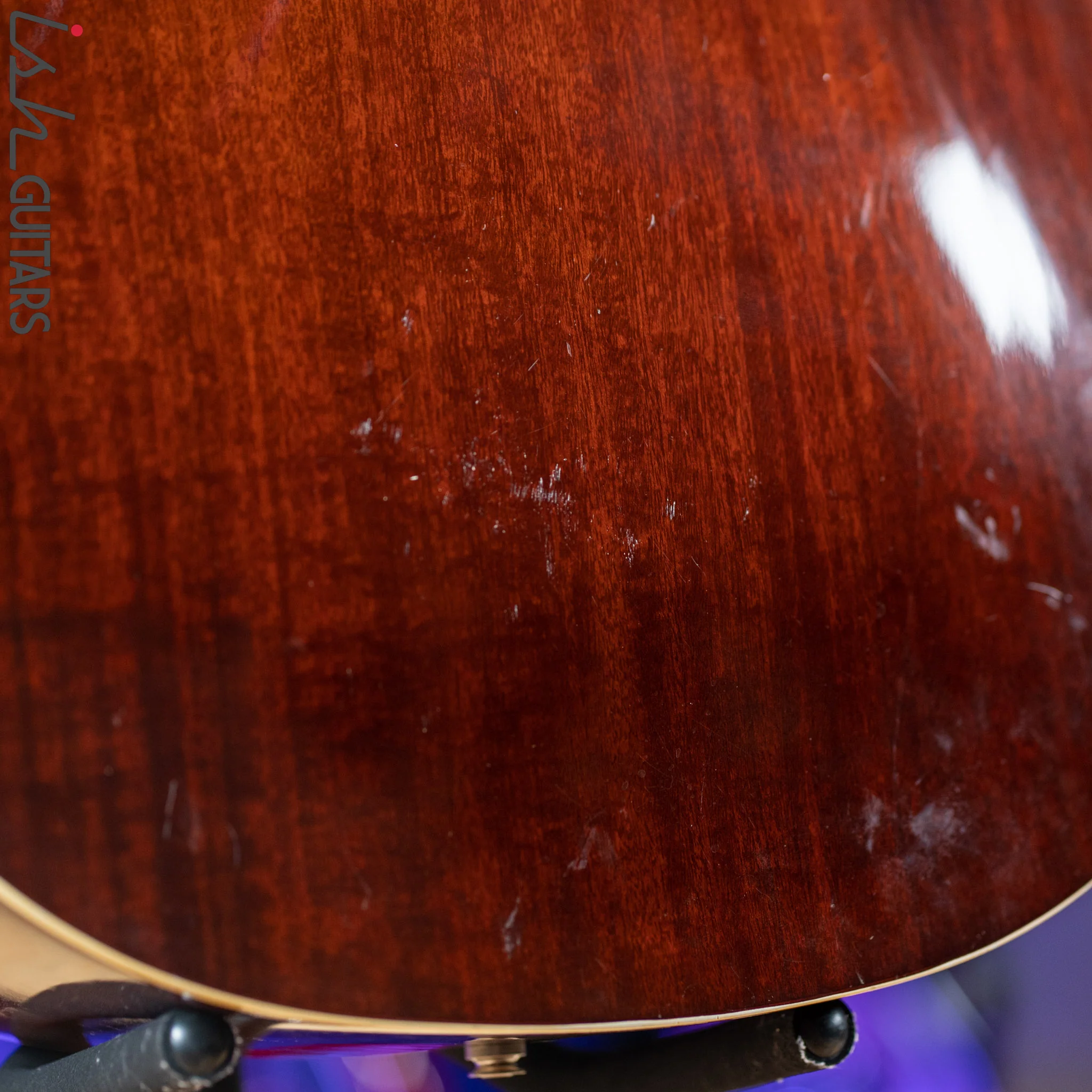 1976 Guild B5O NT Fretless Acoustic Bass Guitar Natural - Image 19