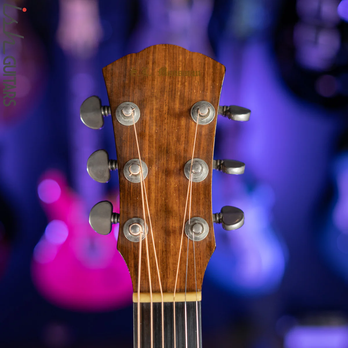 1976 Mossman Flint Hills Dreadnought Acoustic Guitar Natural - Image 9