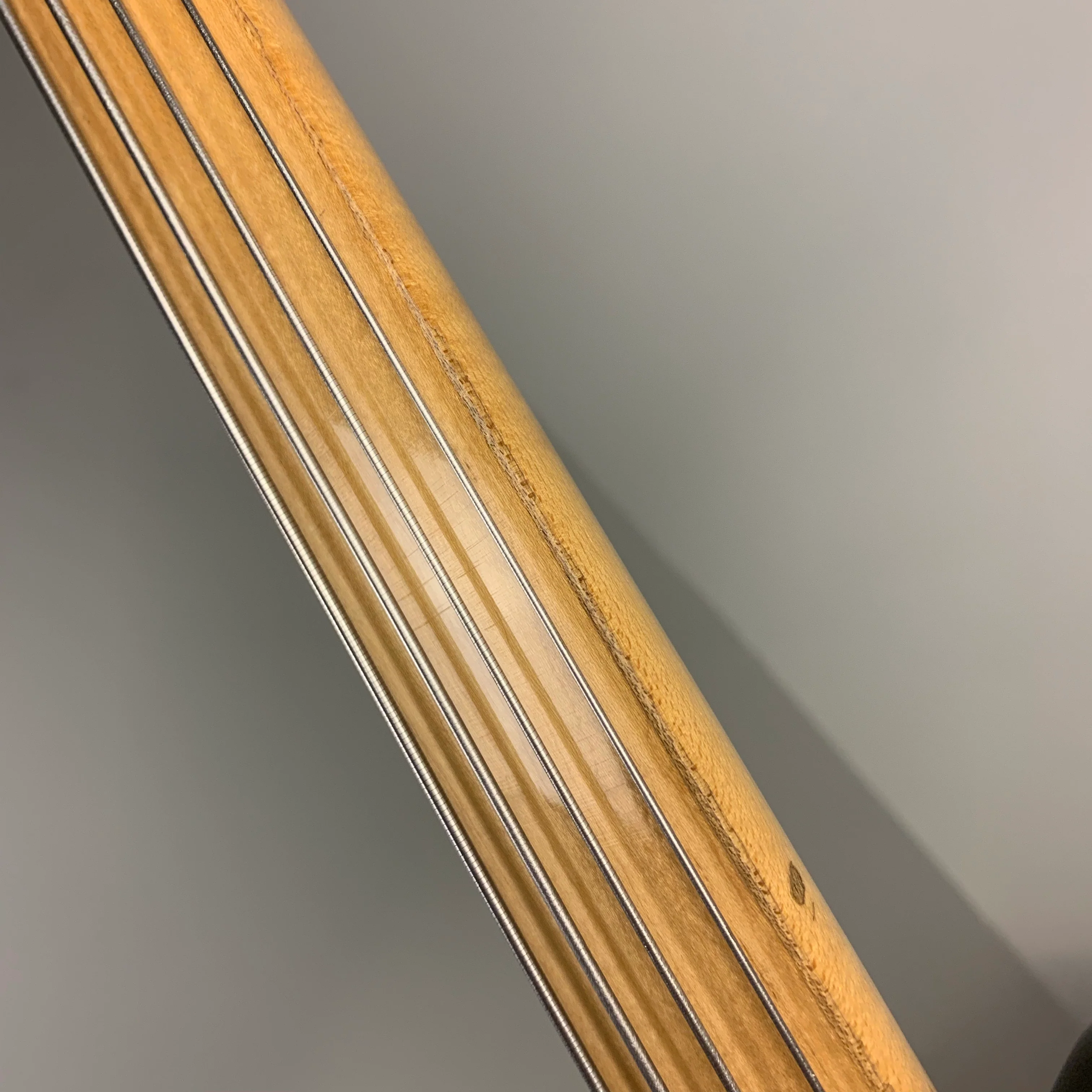 1977-1978 Fender Fretless P-Bass 2004 Body Candy Apple Red - Image 15