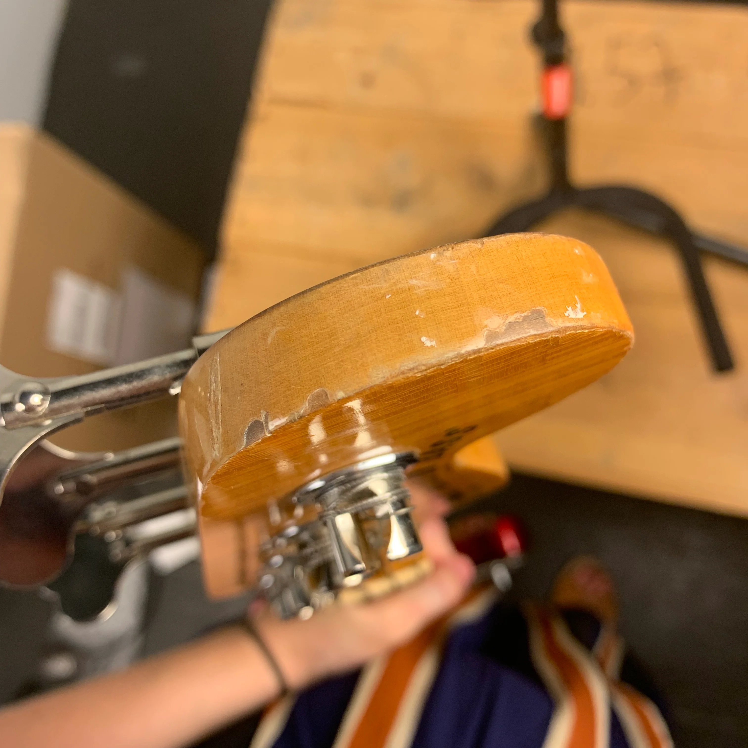 1977-1978 Fender Fretless P-Bass 2004 Body Candy Apple Red - Image 20