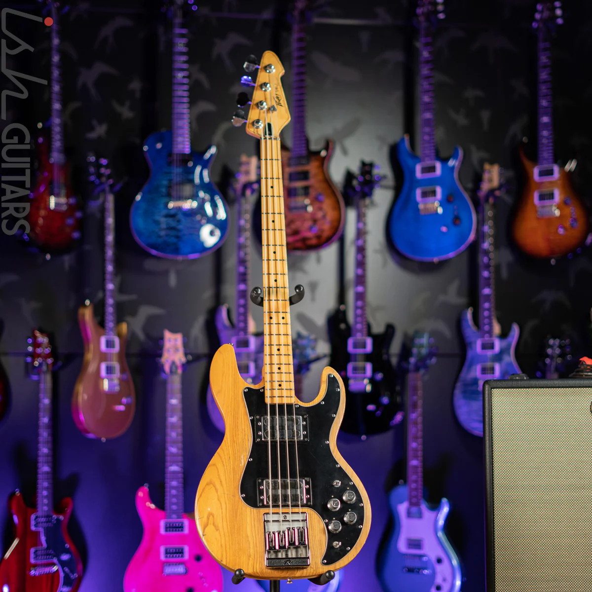 1979 Peavey T-40 Bass Natural - Image 2