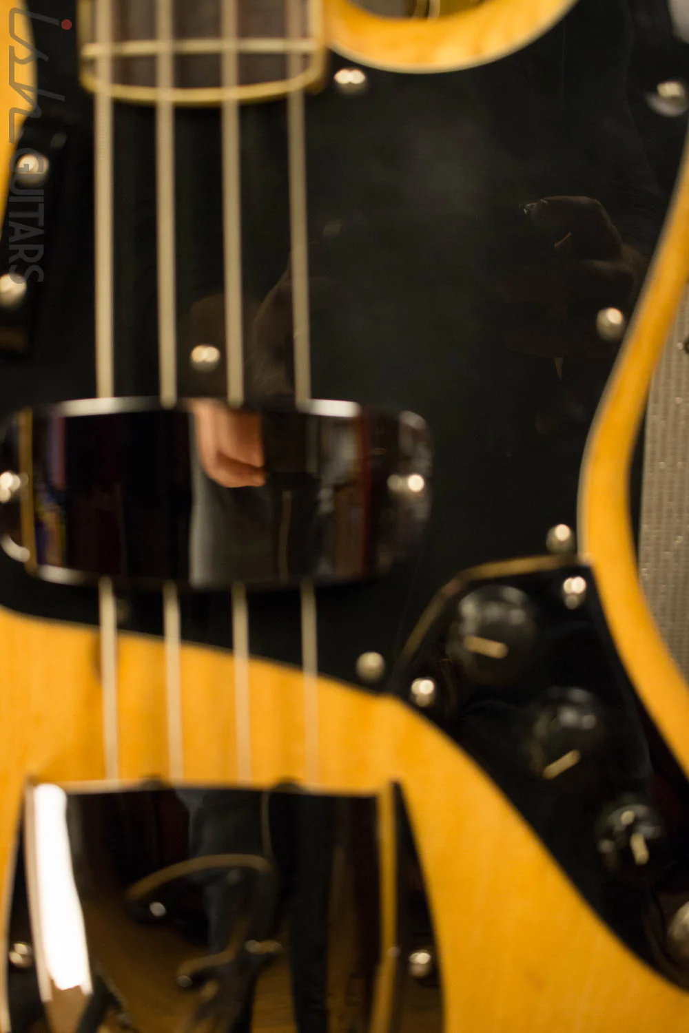 1976 Fender Jazz Bass Ash Natural Original - Image 5