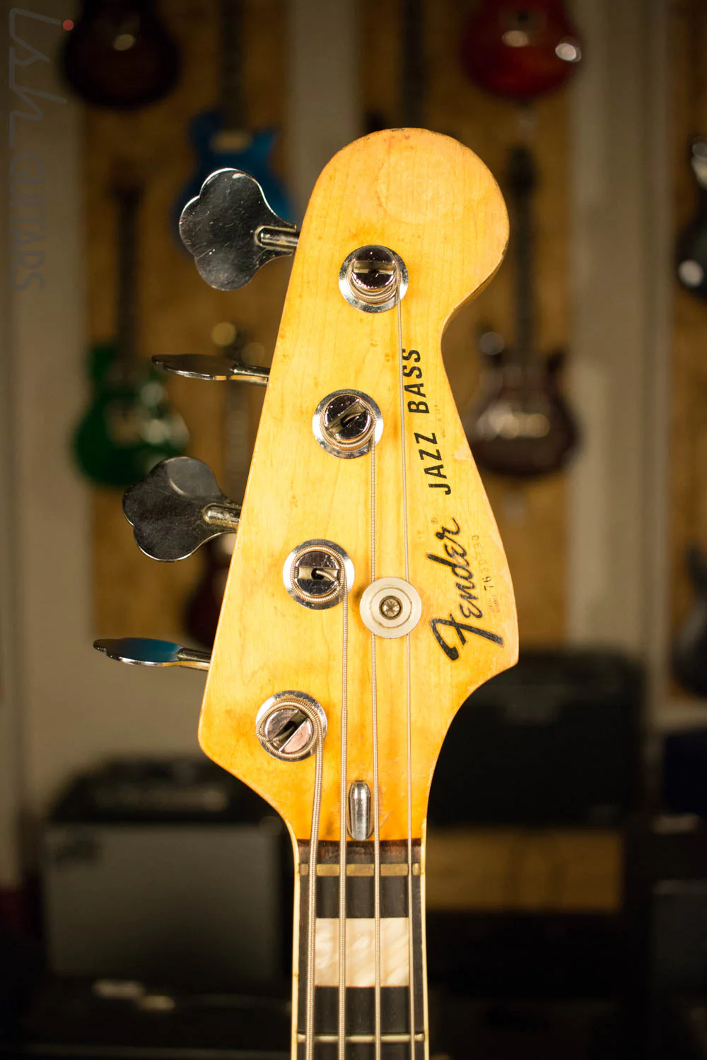 1976 Fender Jazz Bass Ash Natural Original - Image 8