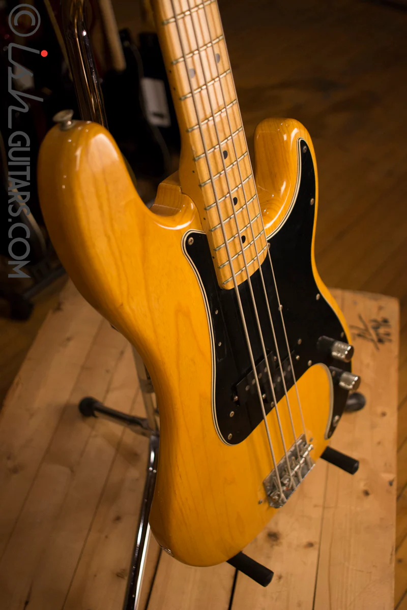 1976 Fender P Bass Precision Natural - Image 6