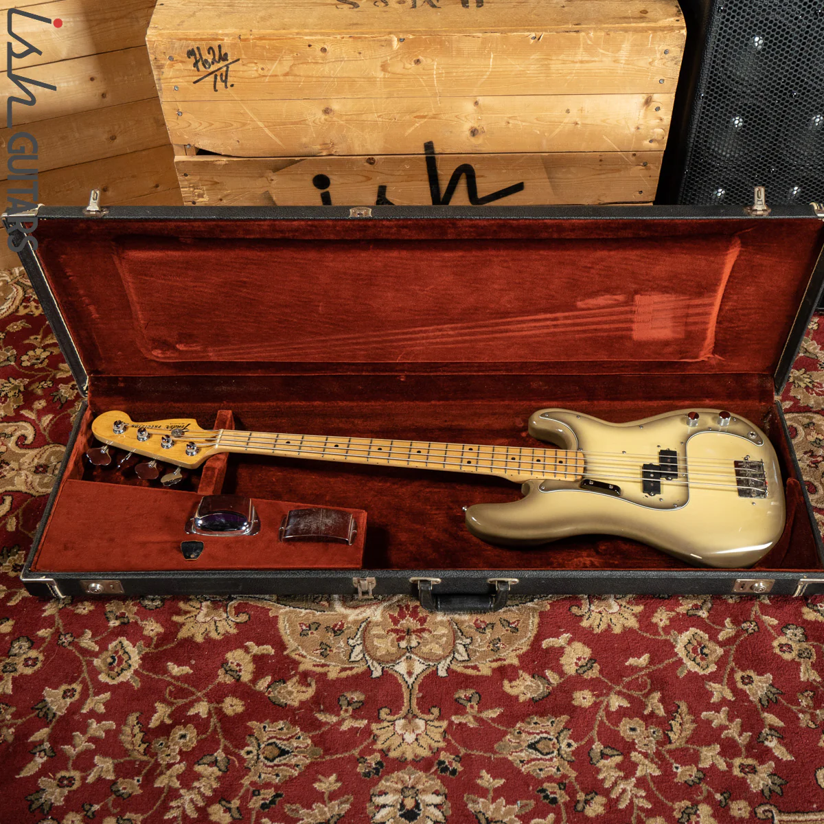 1978 Fender Precision Bass Antigua w/ OHSC - Image 21