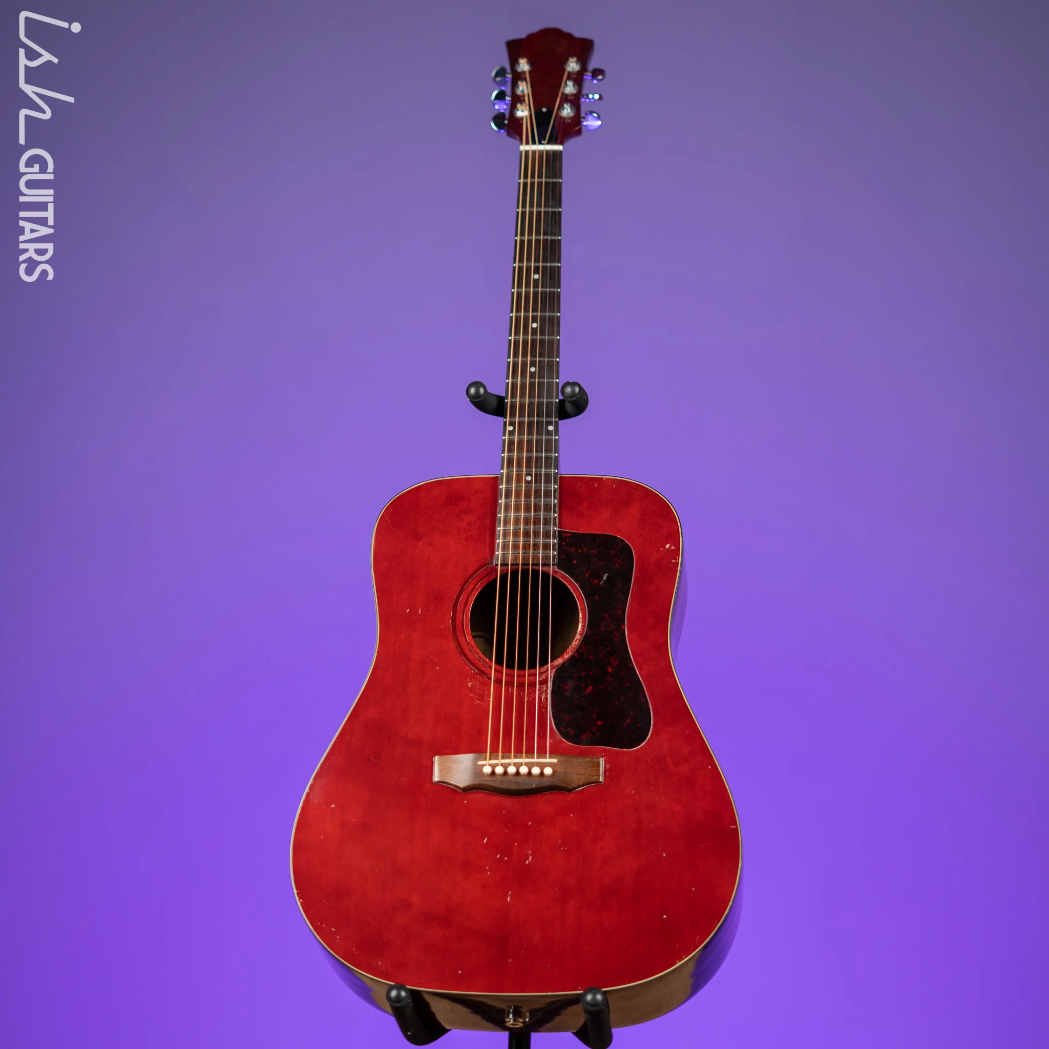1978 Guild D25C Cherry Red - Image 2