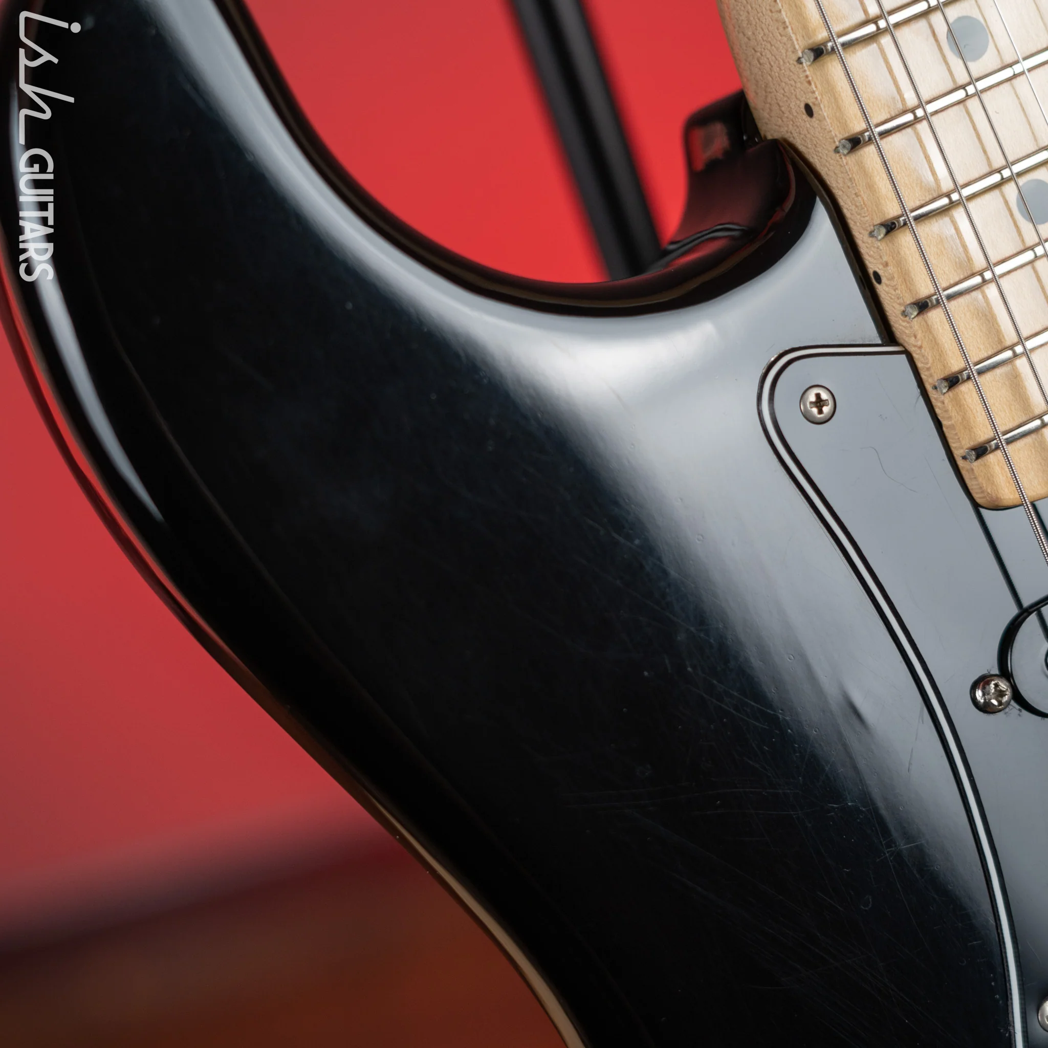 1979 Fender Stratocaster Black - Image 6