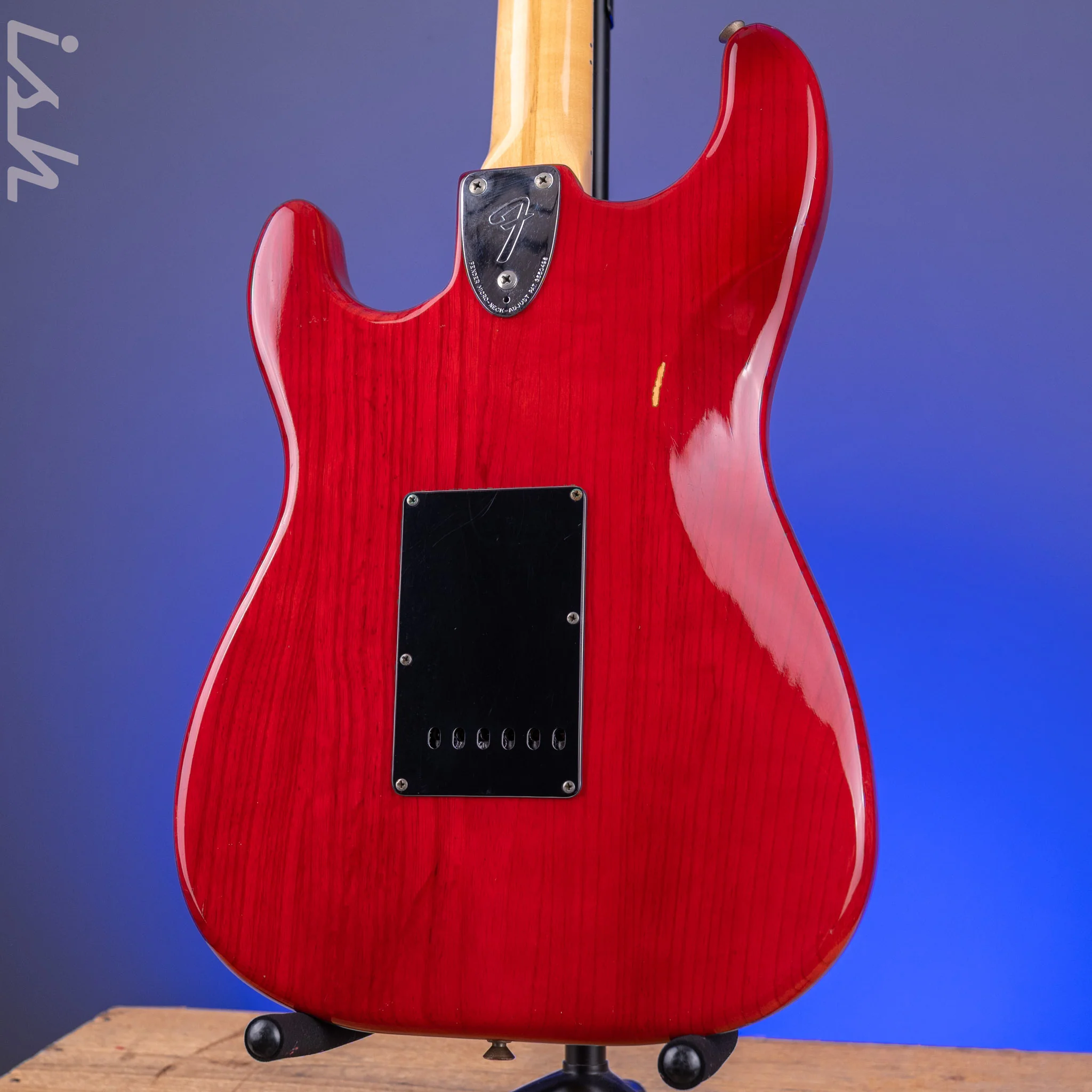 1979 Fender Stratocaster Transparent Red - Image 12
