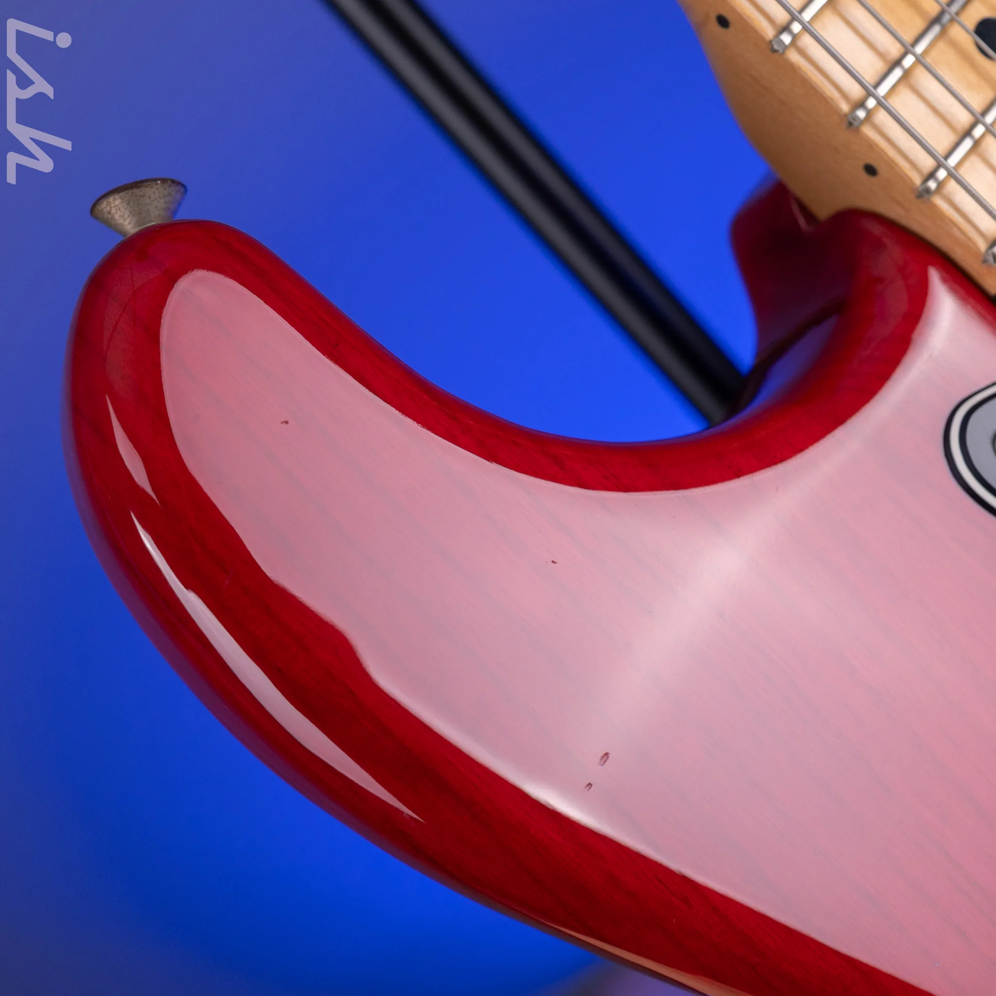 1979 Fender Stratocaster Transparent Red - Image 9