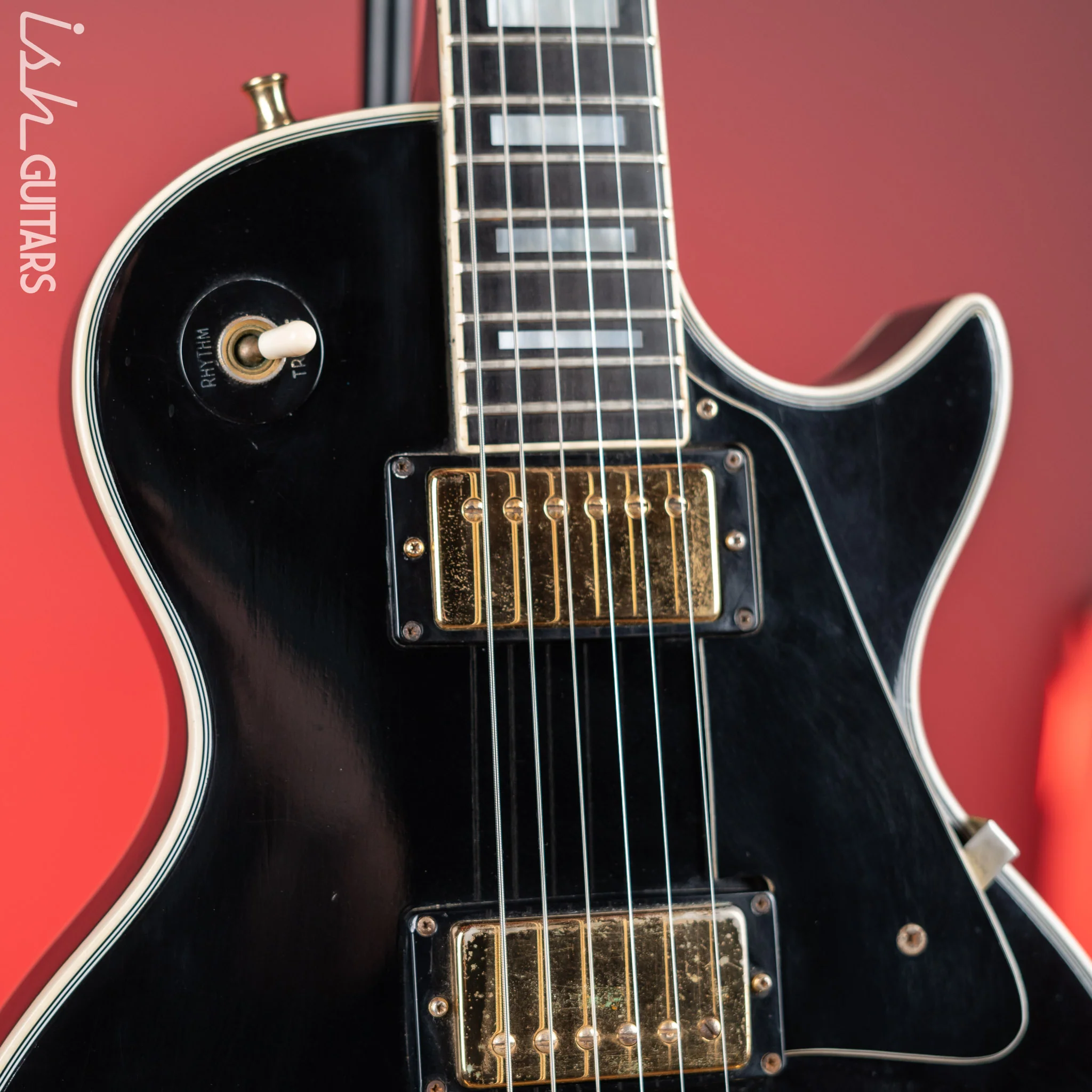 1979 Gibson Les Paul Custom Black - Image 3