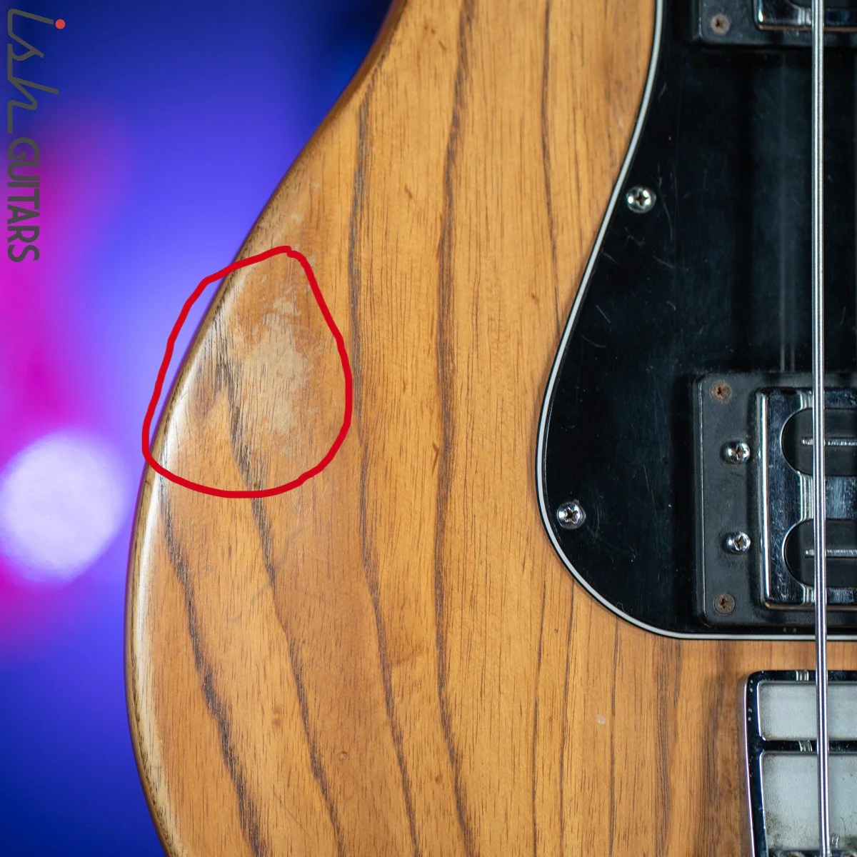 1980 Peavey T-40 FL Fretless Natural - Image 6