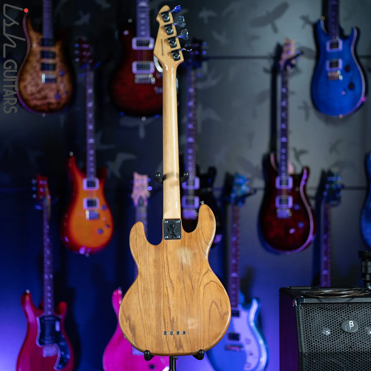 1980 Peavey T-40 FL Fretless Natural - Image 9