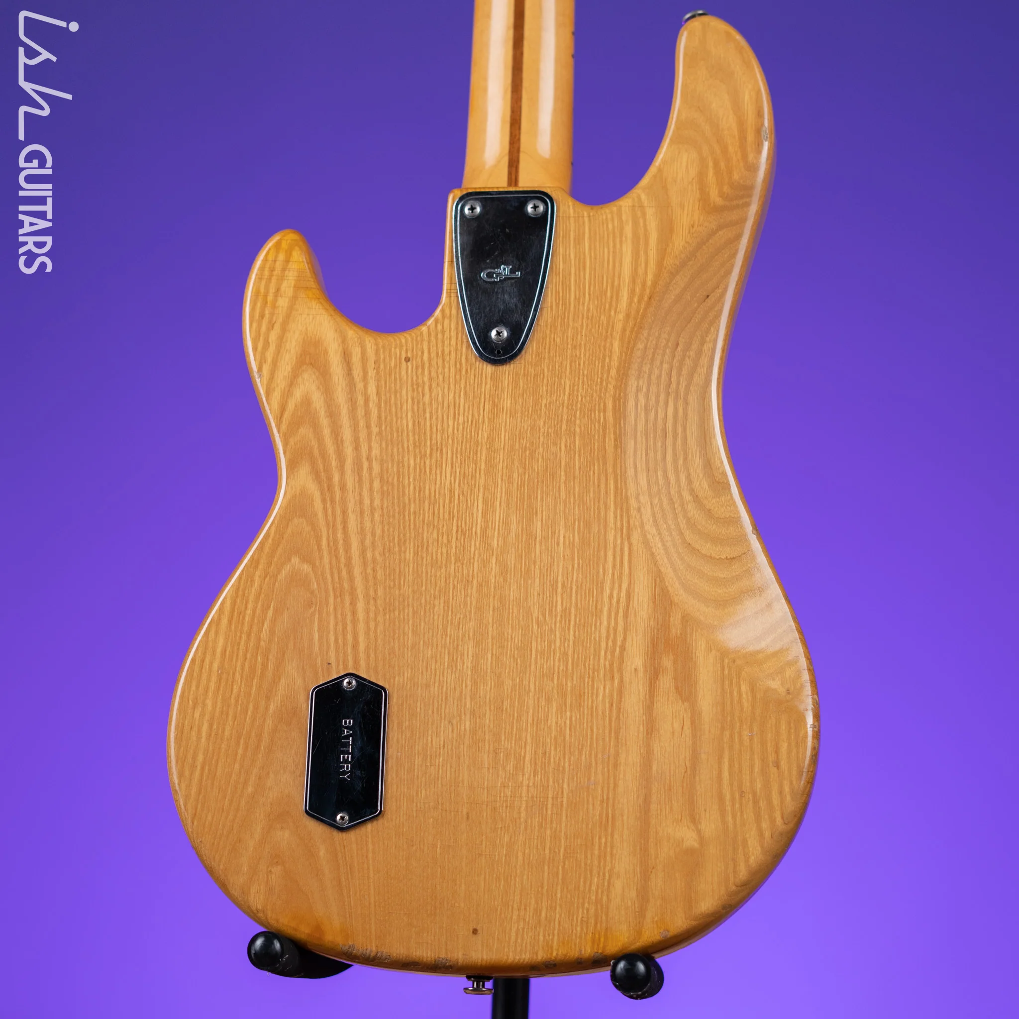 1981 G&L L-2000E Bass Series Natural - Image 11