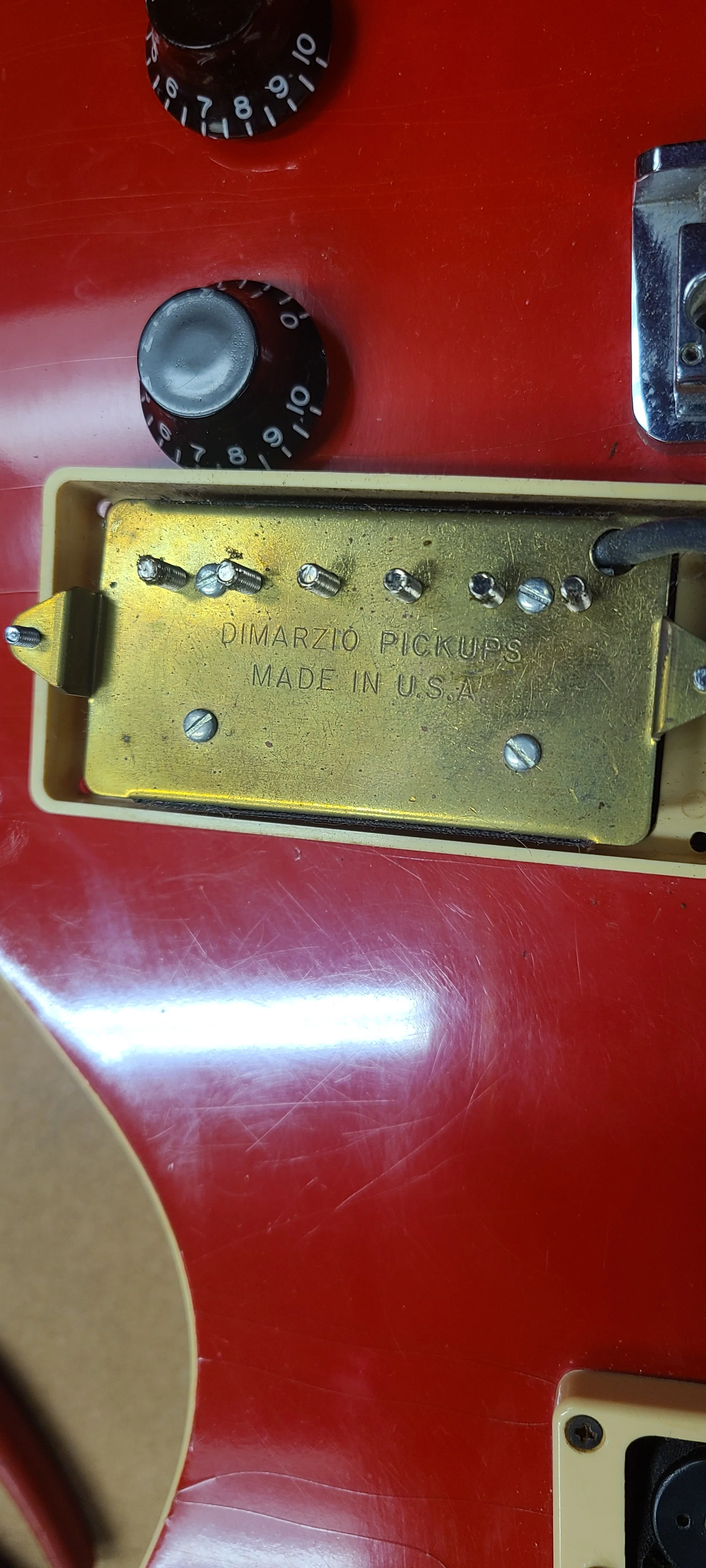 1981 Hamer Sunburst Opaque Red - Image 26