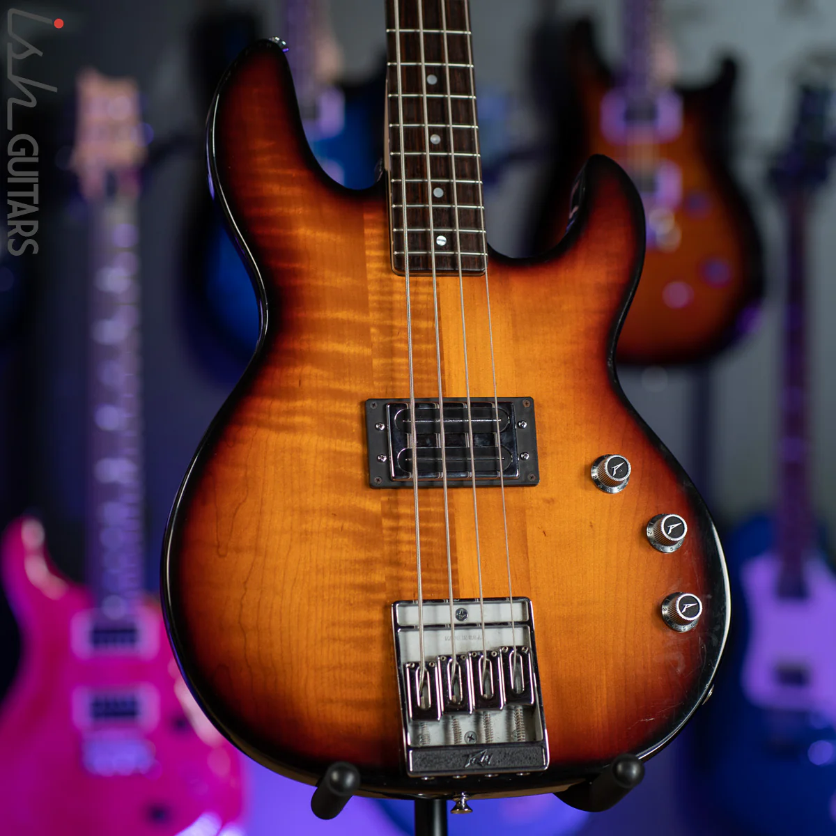 1982-1983 Peavey T-45 Sunburst Bass w/ OHSC