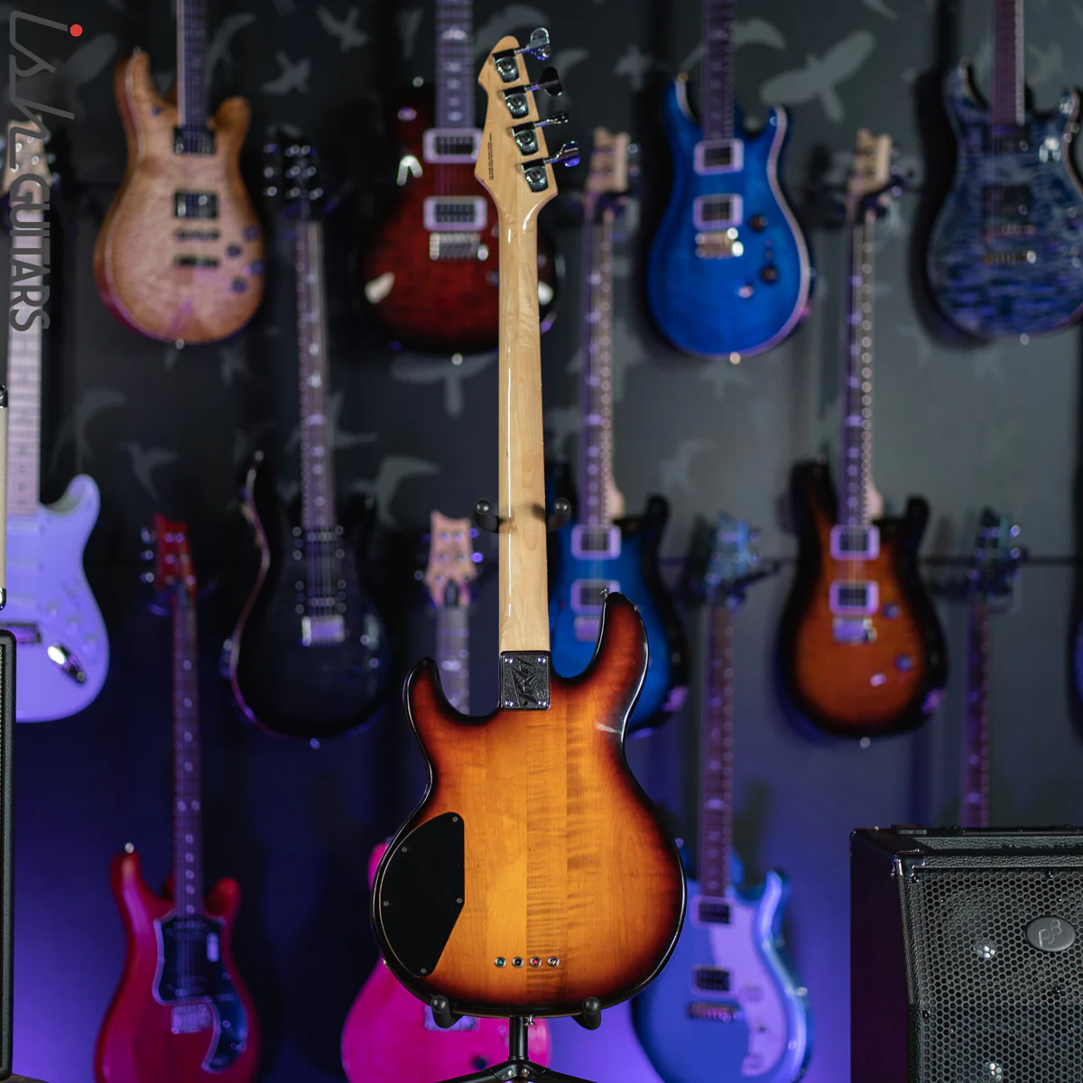 1982-1983 Peavey T-45 Sunburst Bass w/ OHSC - Image 6
