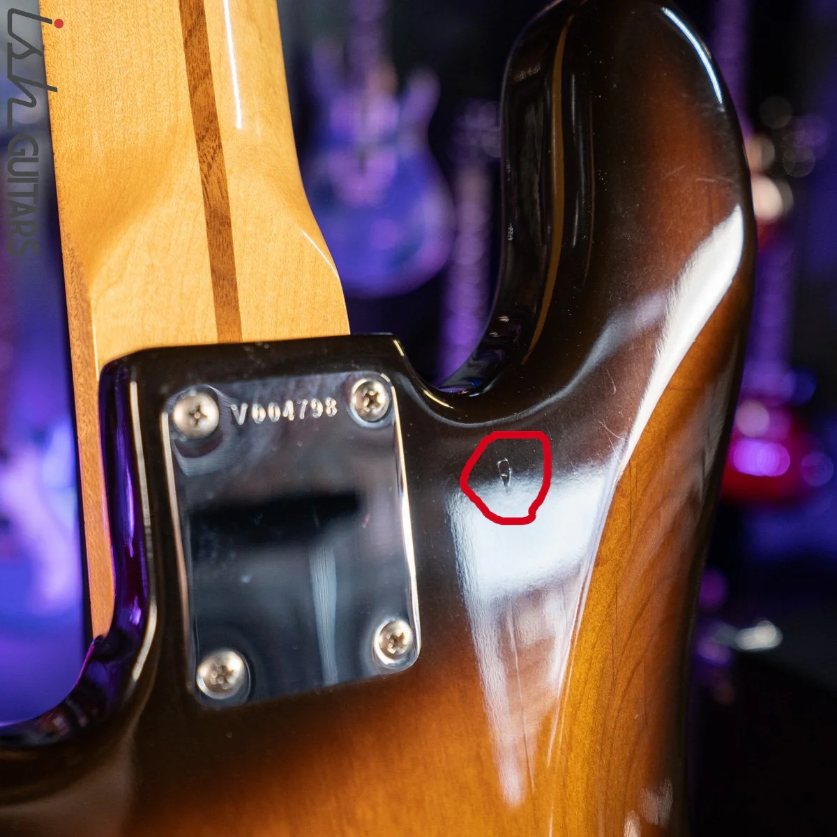 1982 Fender '57 Reissue Precision Sunburst - Image 12