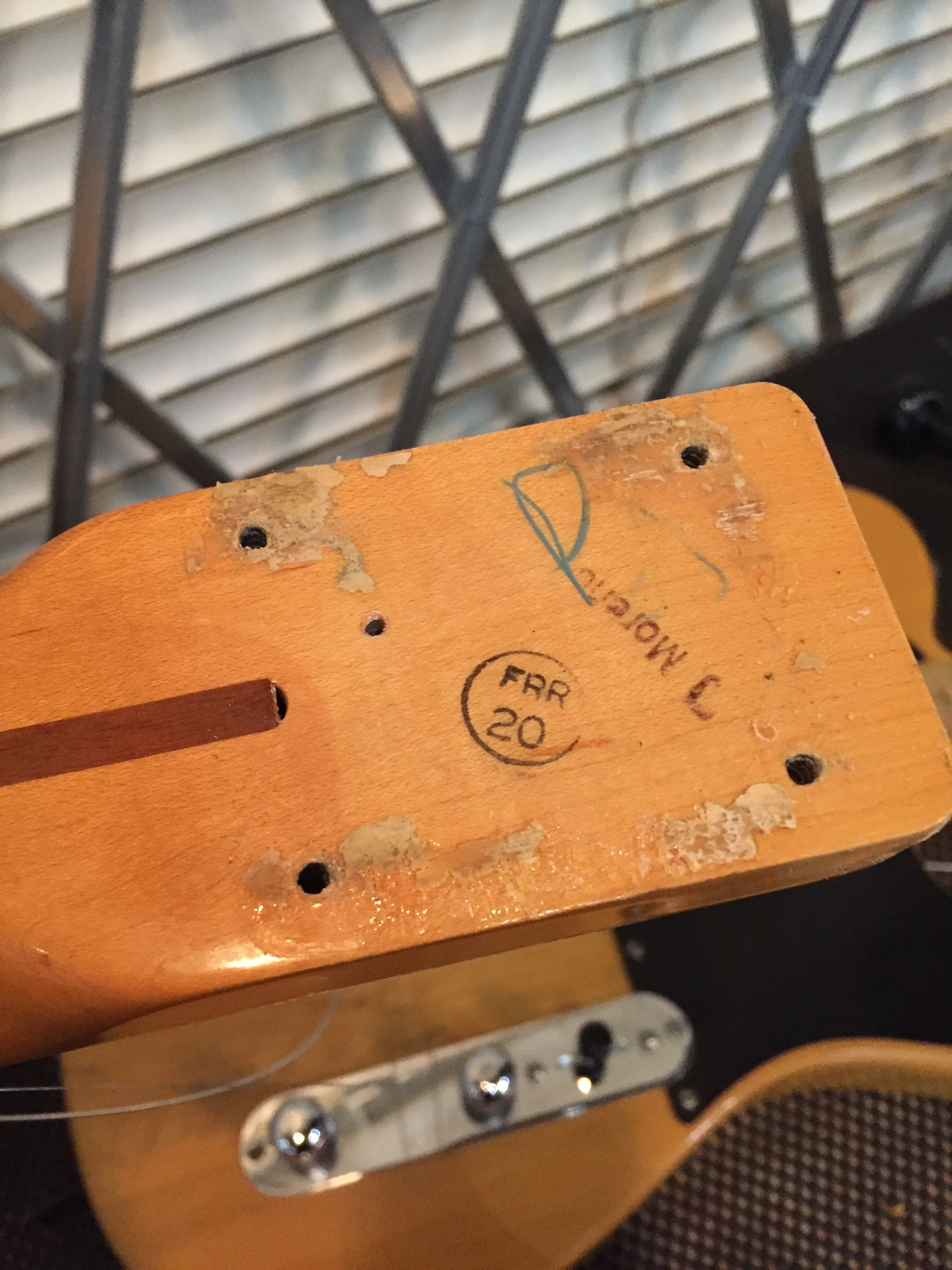 1982 Fender '52 Reissue Telecaster Butterscotch Blonde - Image 20