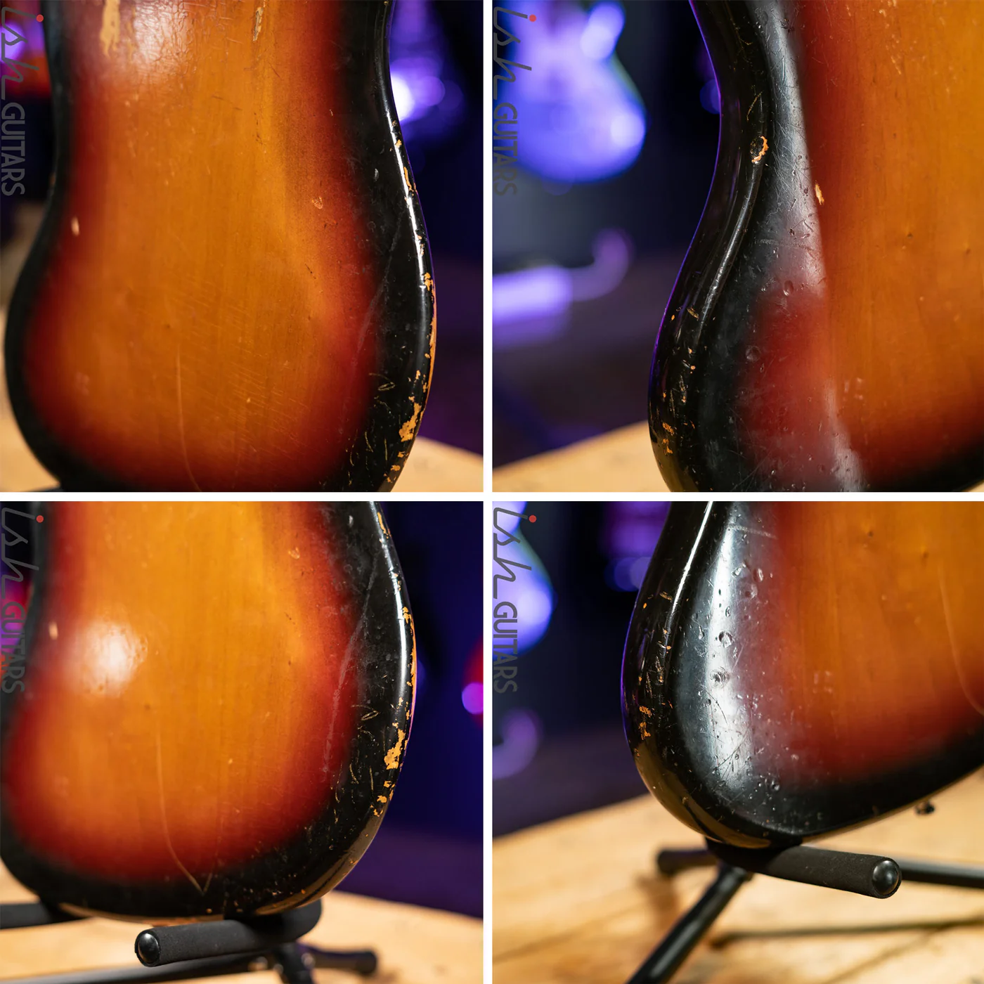 1983 Fender Fullerton ‘62 Reissue Jazz Bass 3-Tone Sunburst - Image 12