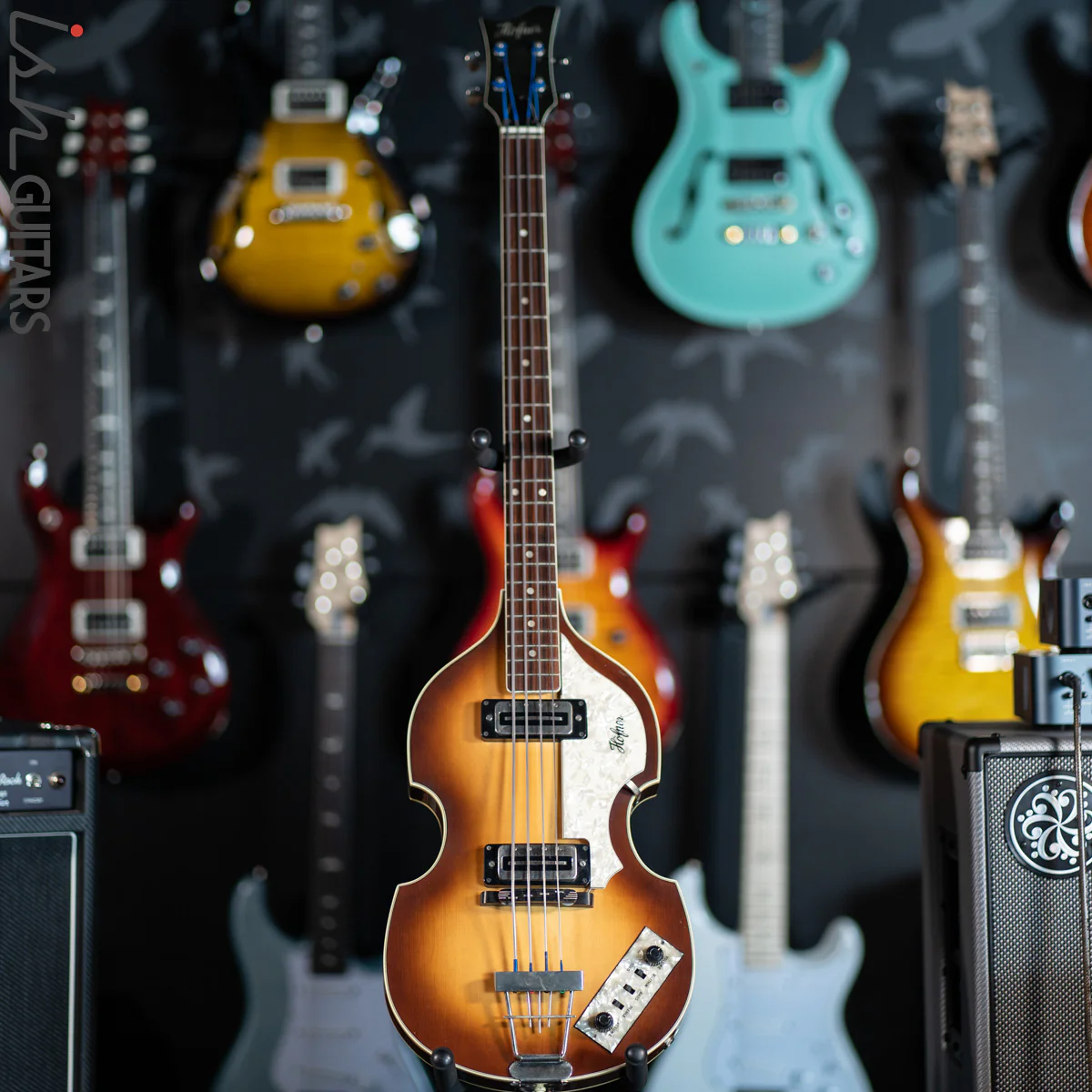 1984 Hofner 500/1 Violin Beatle Bass Sunburst PROJECT - Image 2