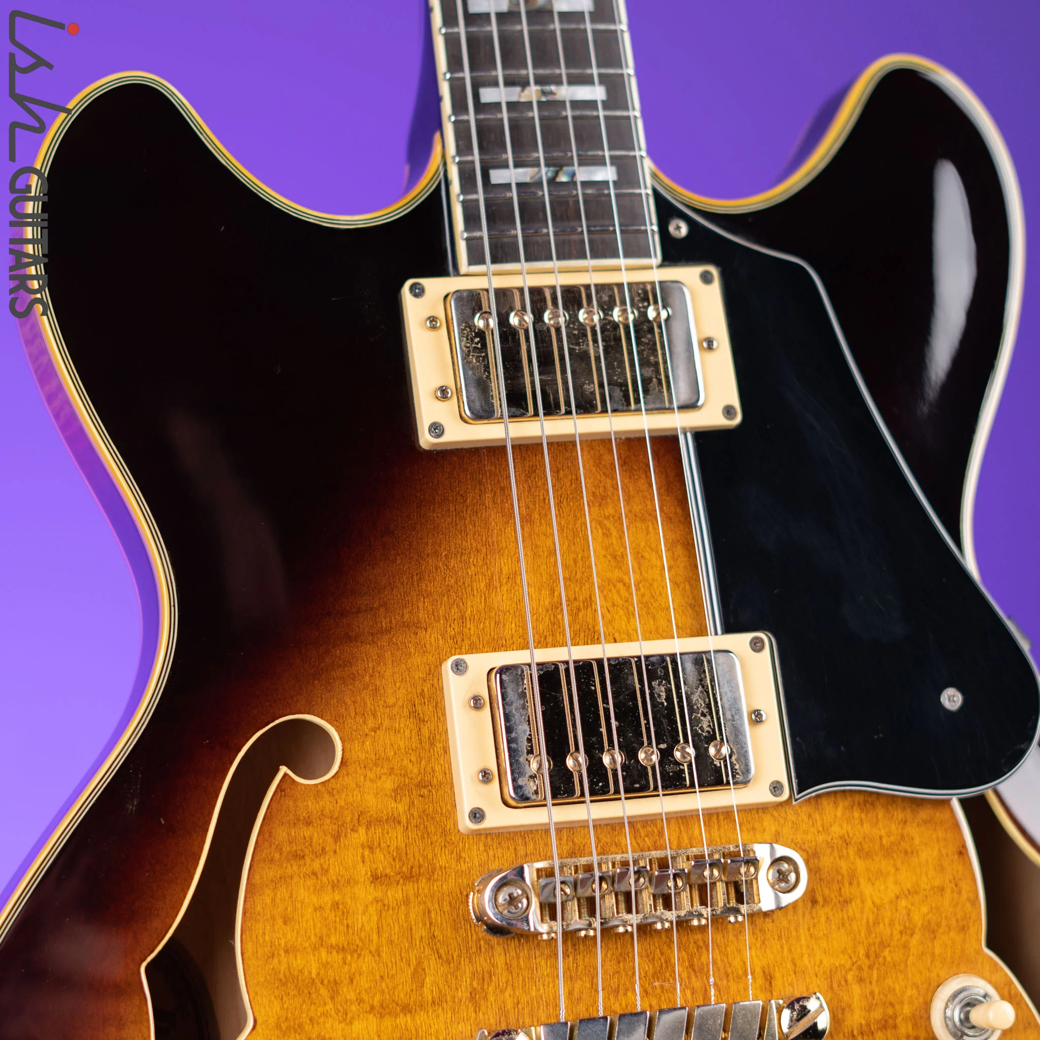 1985 Ibanez Artist AS-200 Sunburst - Image 3