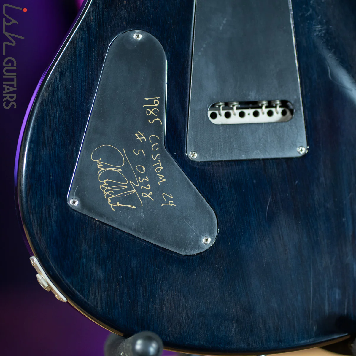 1985 PRS Custom 24 Whale Blue Faded - Image 11
