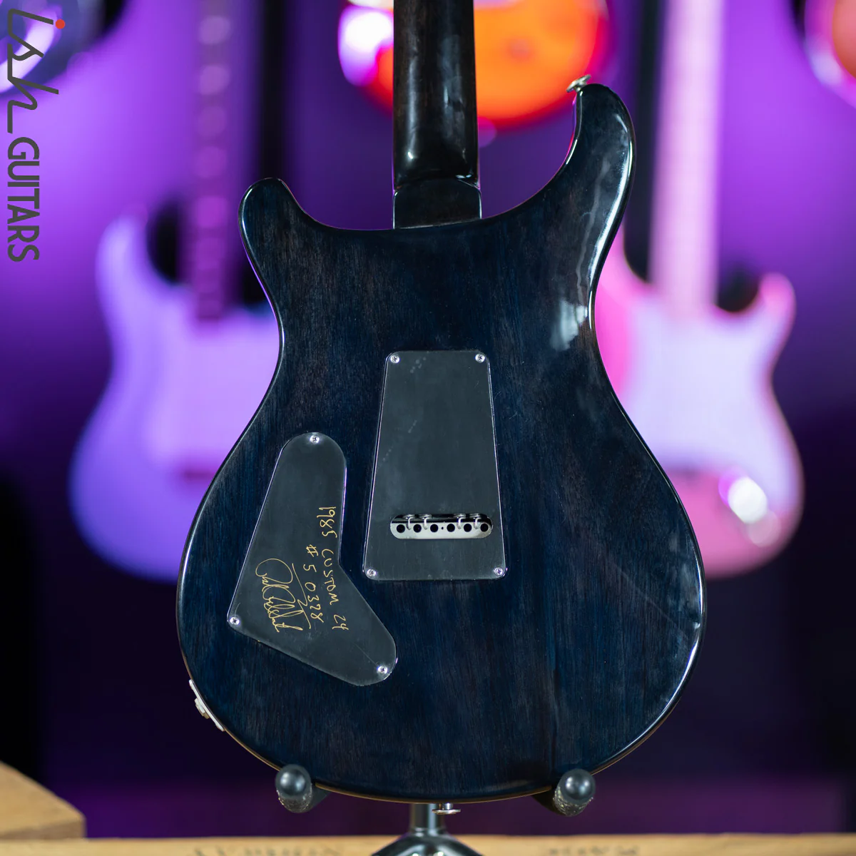 1985 PRS Custom 24 Whale Blue Faded - Image 9