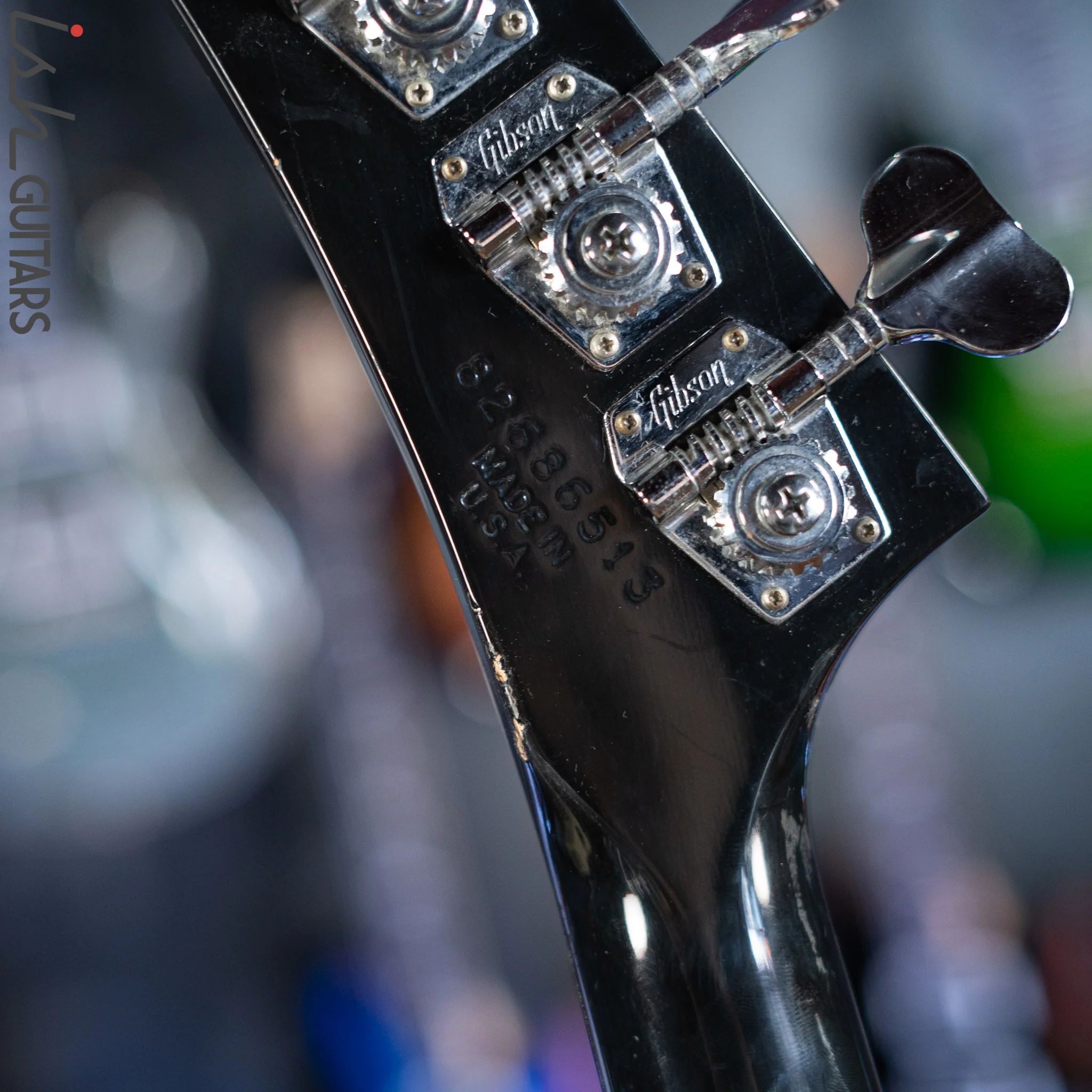1986 Gibson Explorer Bass Black - Image 17