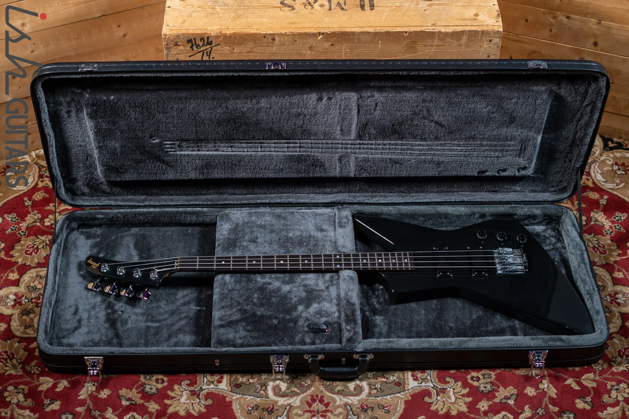 1986 Gibson Explorer Bass Black - Image 19