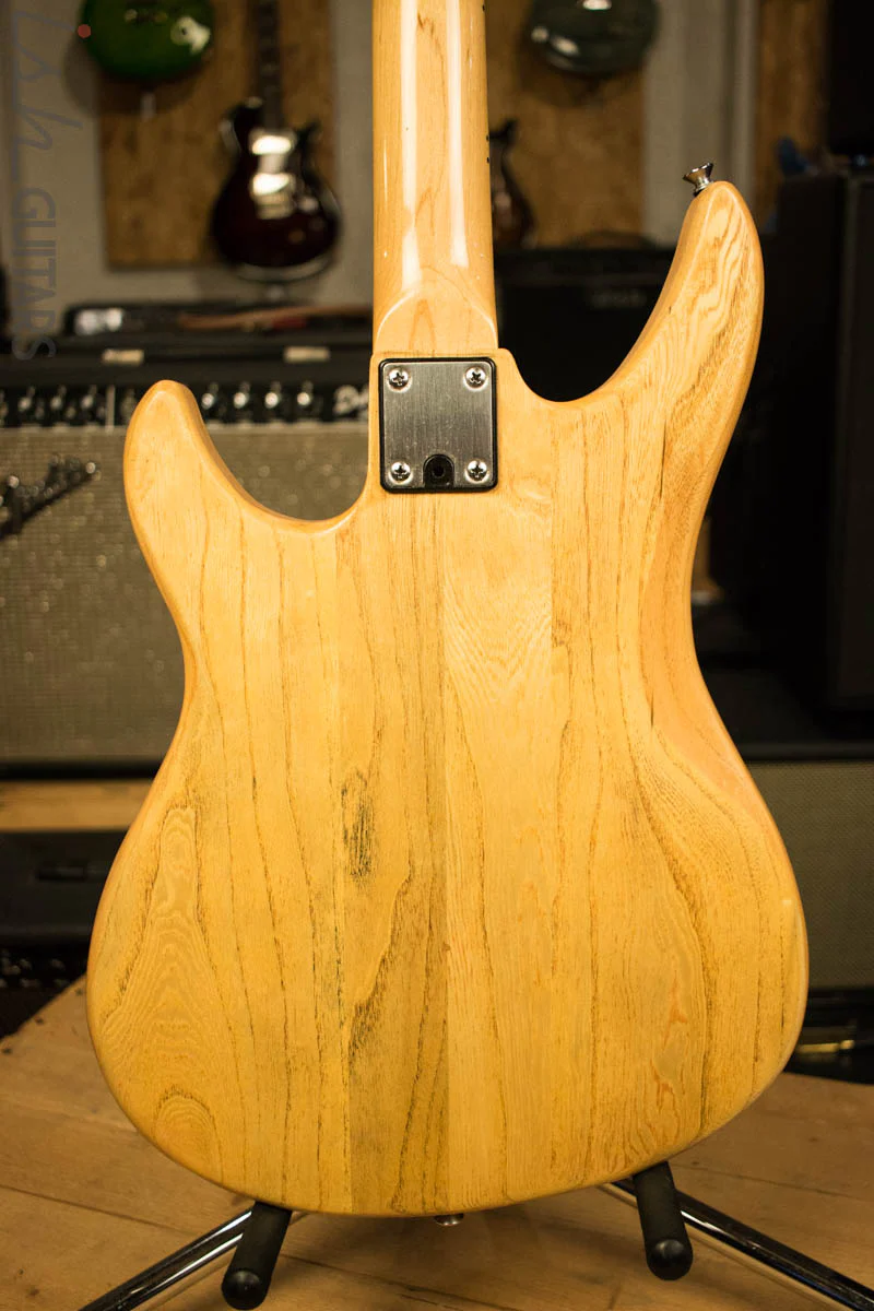 1986 Peavey Patriot Natural Ash USA Made Electric Guitar - Image 7