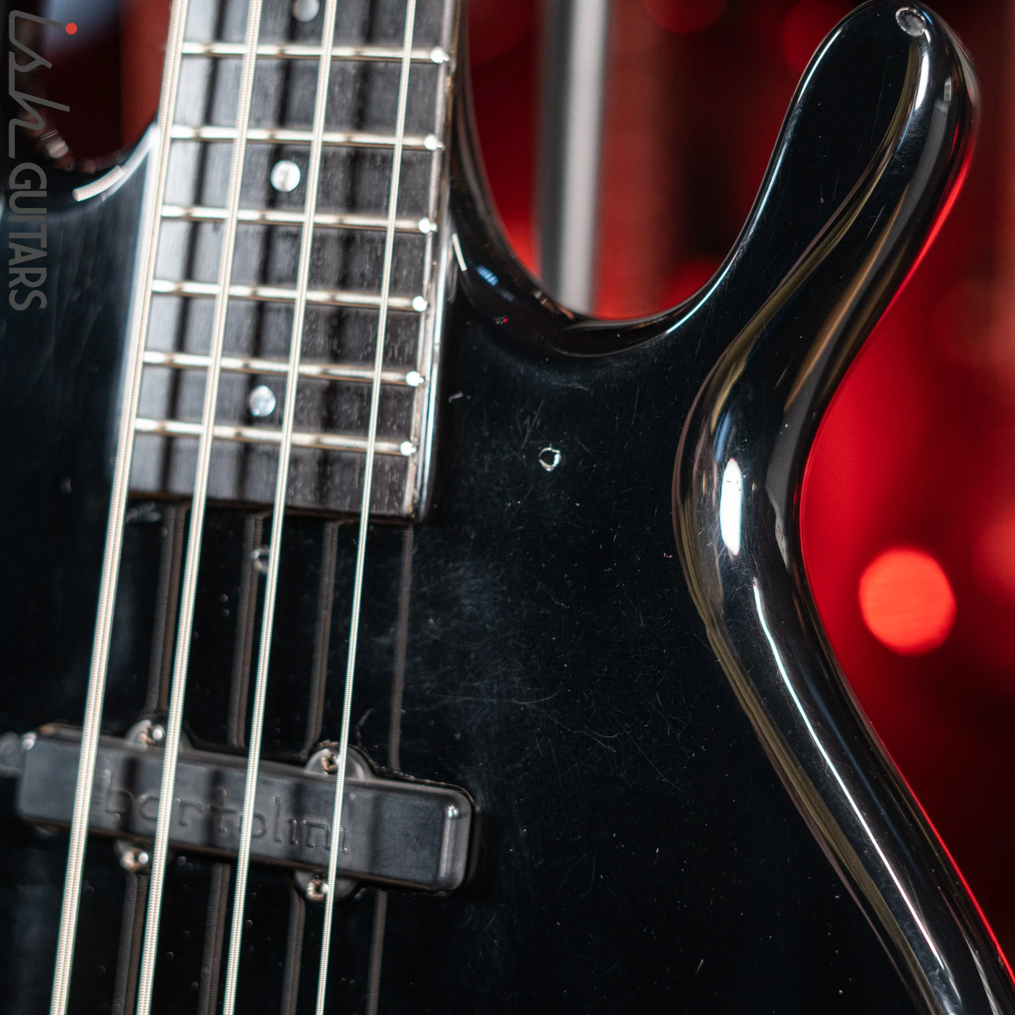 1986 Pedulla MVP Bass Black - Image 5